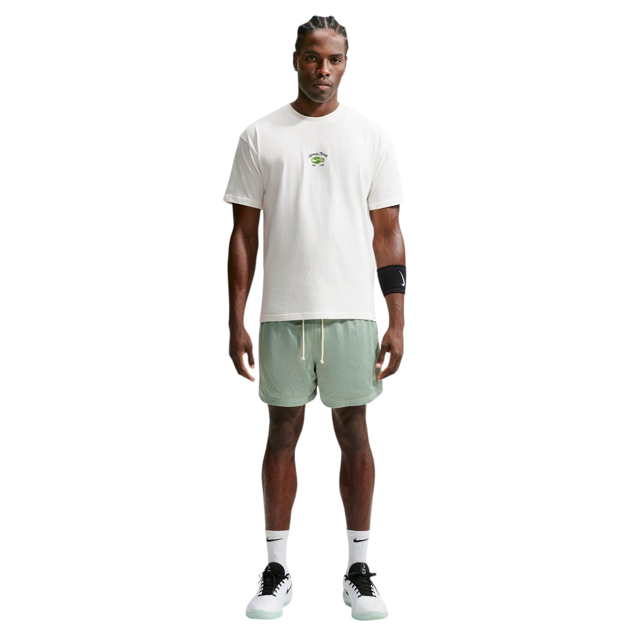 Nike Men's Hoops T-Shirt - WHITE Thumbnail View 4
