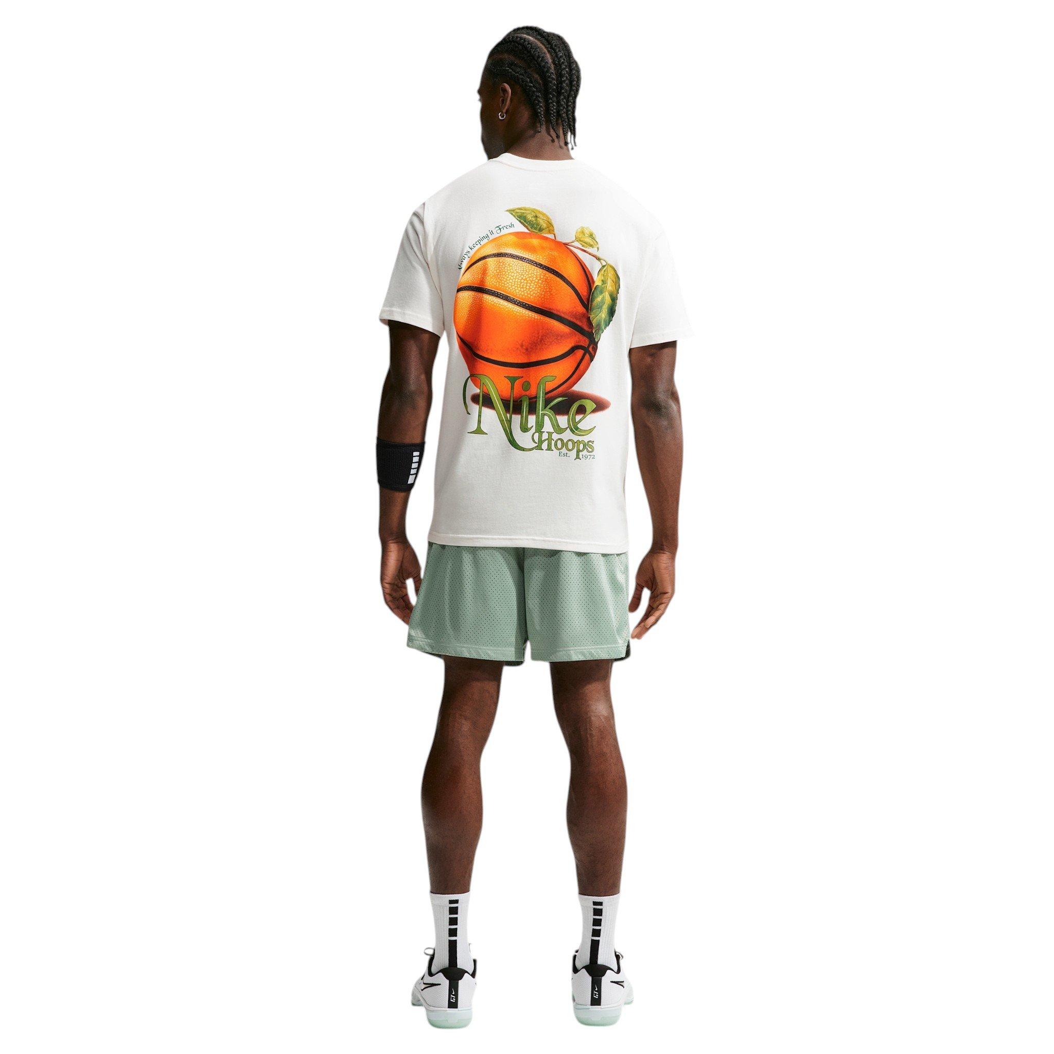 Nike Men's Hoops T-Shirt - WHITE Thumbnail View 5