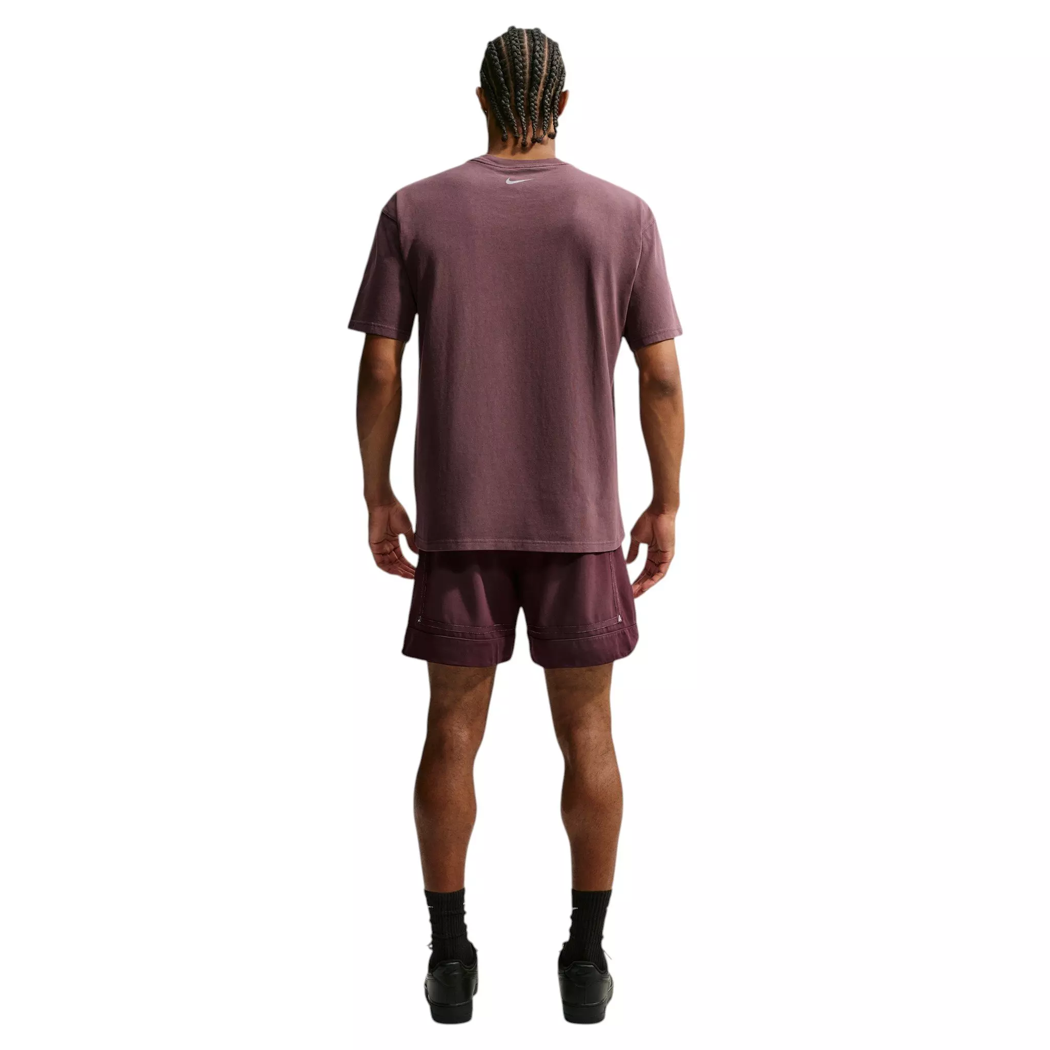 Nike Men's Ja Nightmare Basketball T-Shirt - Burgundy Crush - BURGUNDY