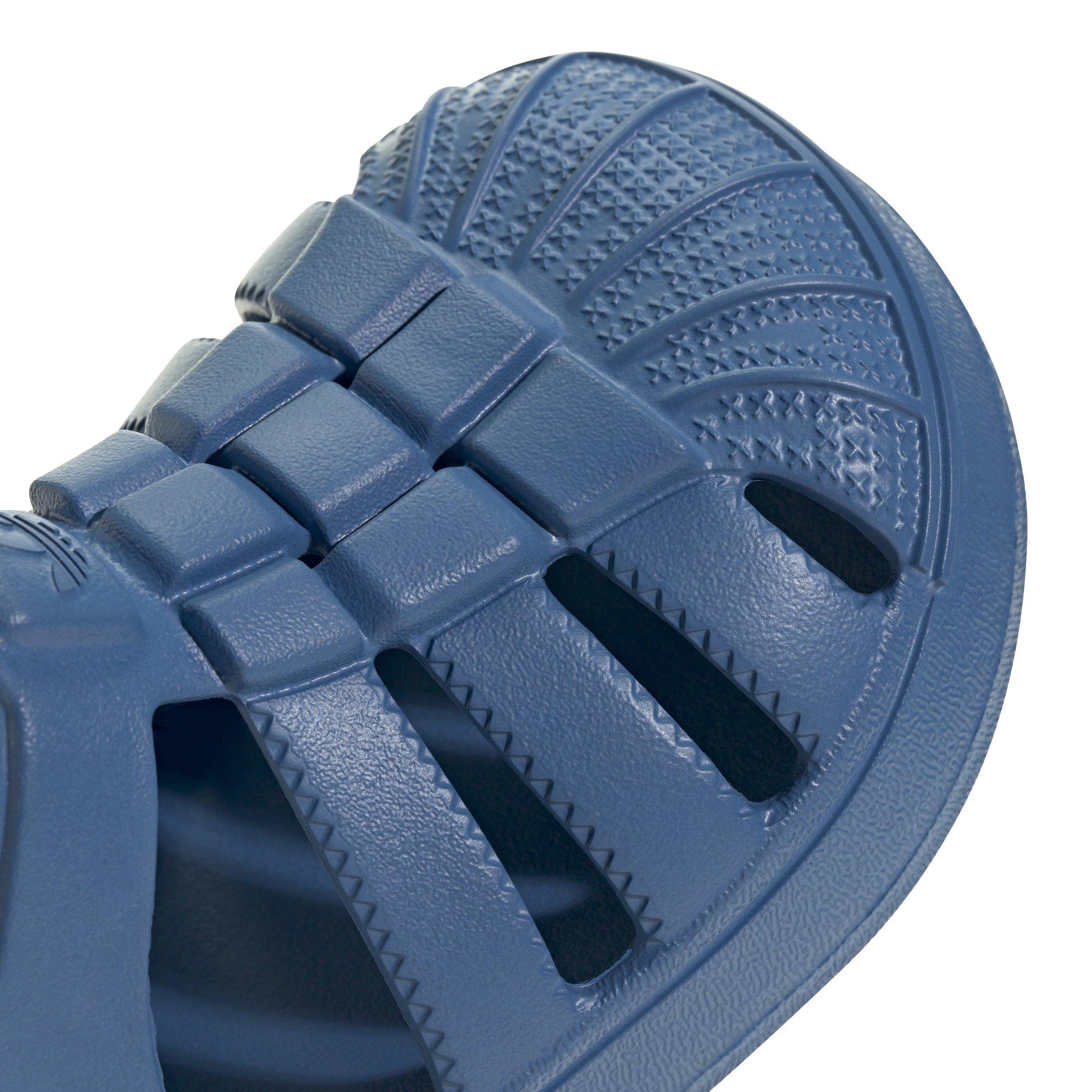 adidas Originals Superstar Infant Boys' "Focus Blue/Focus Blue/Focus Blue" Sandal