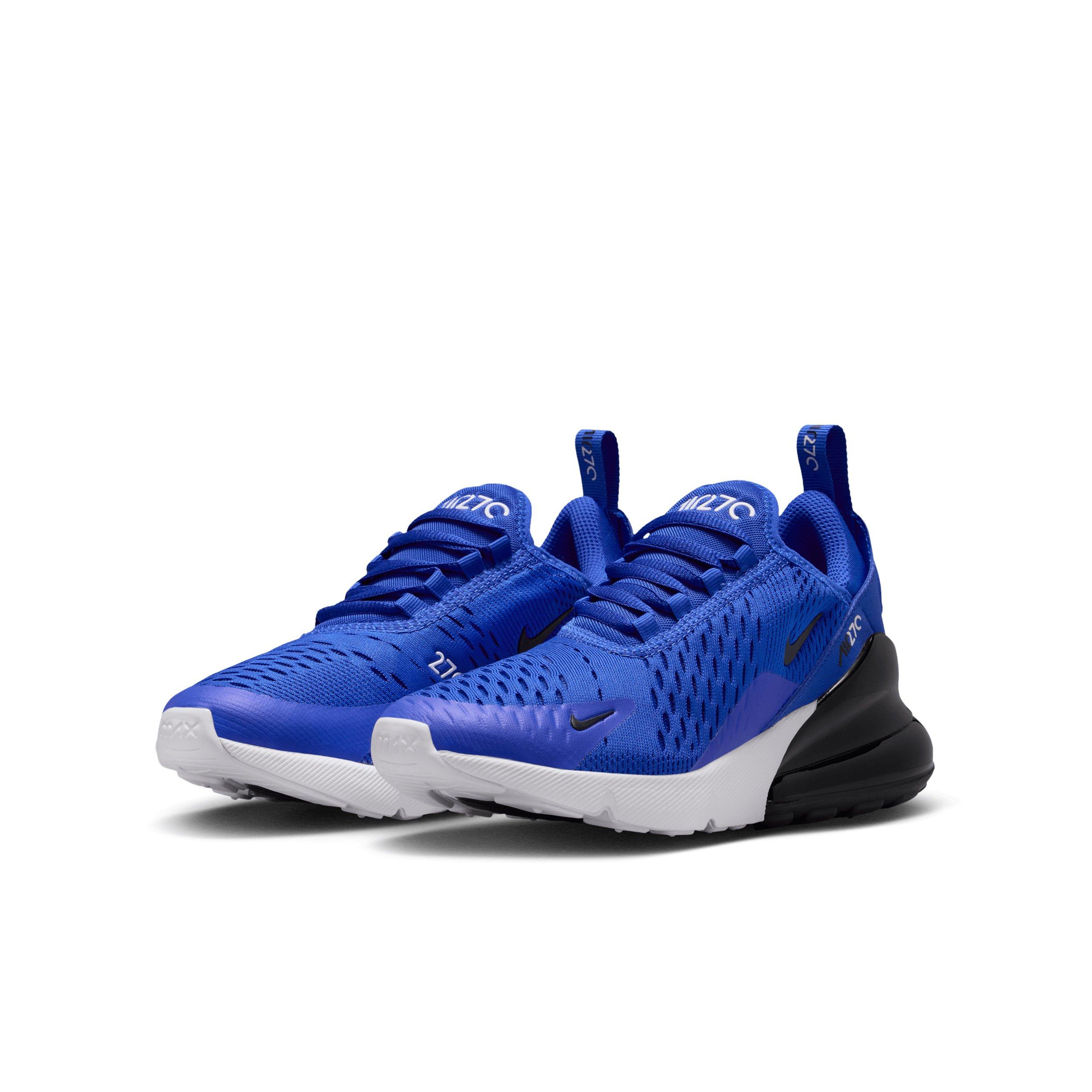 Nike Air Max 270 Grade School Boys' "Racer Blue/White/Black" Shoe