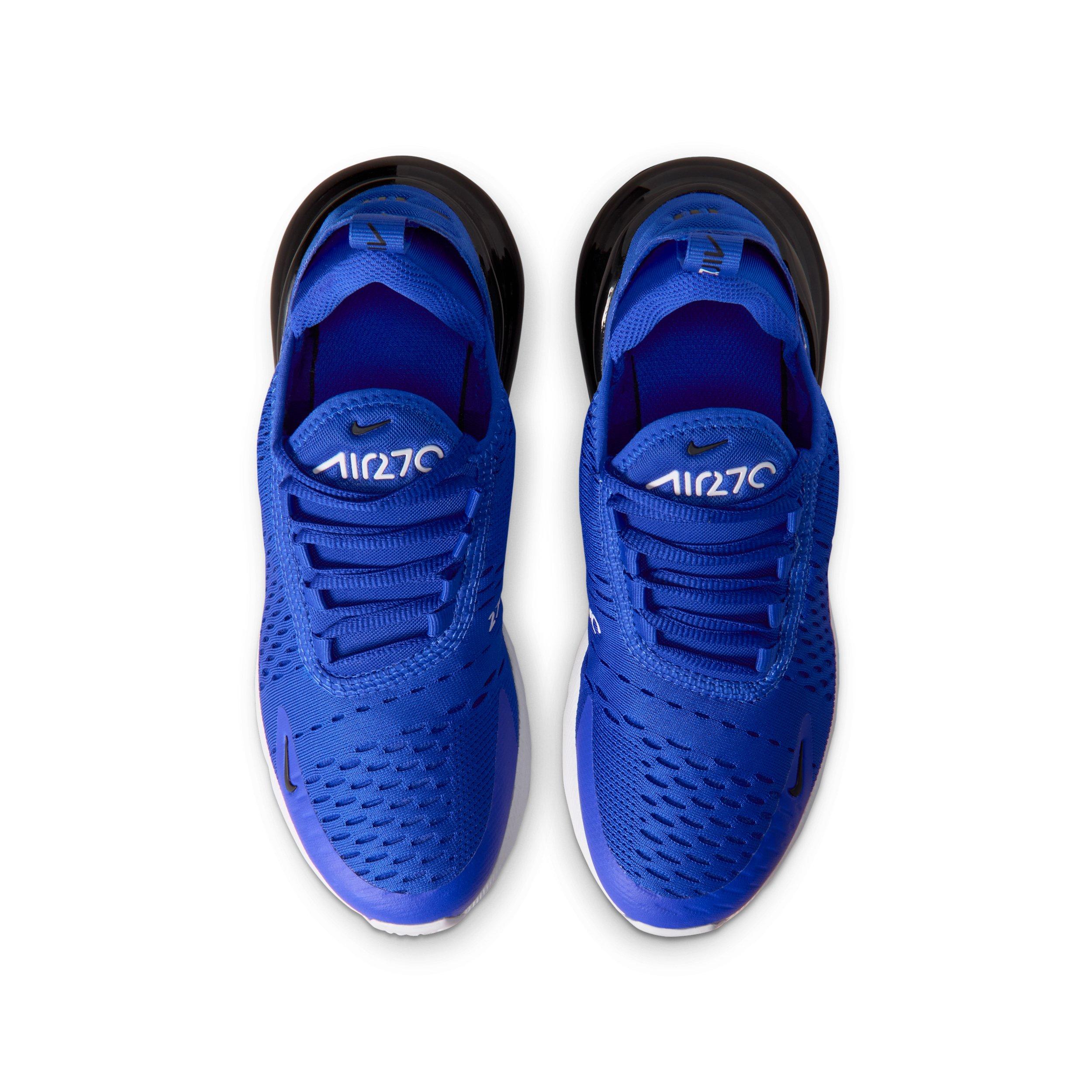Nike Air Max 270 Grade School Boys' "Racer Blue/White/Black" Shoe