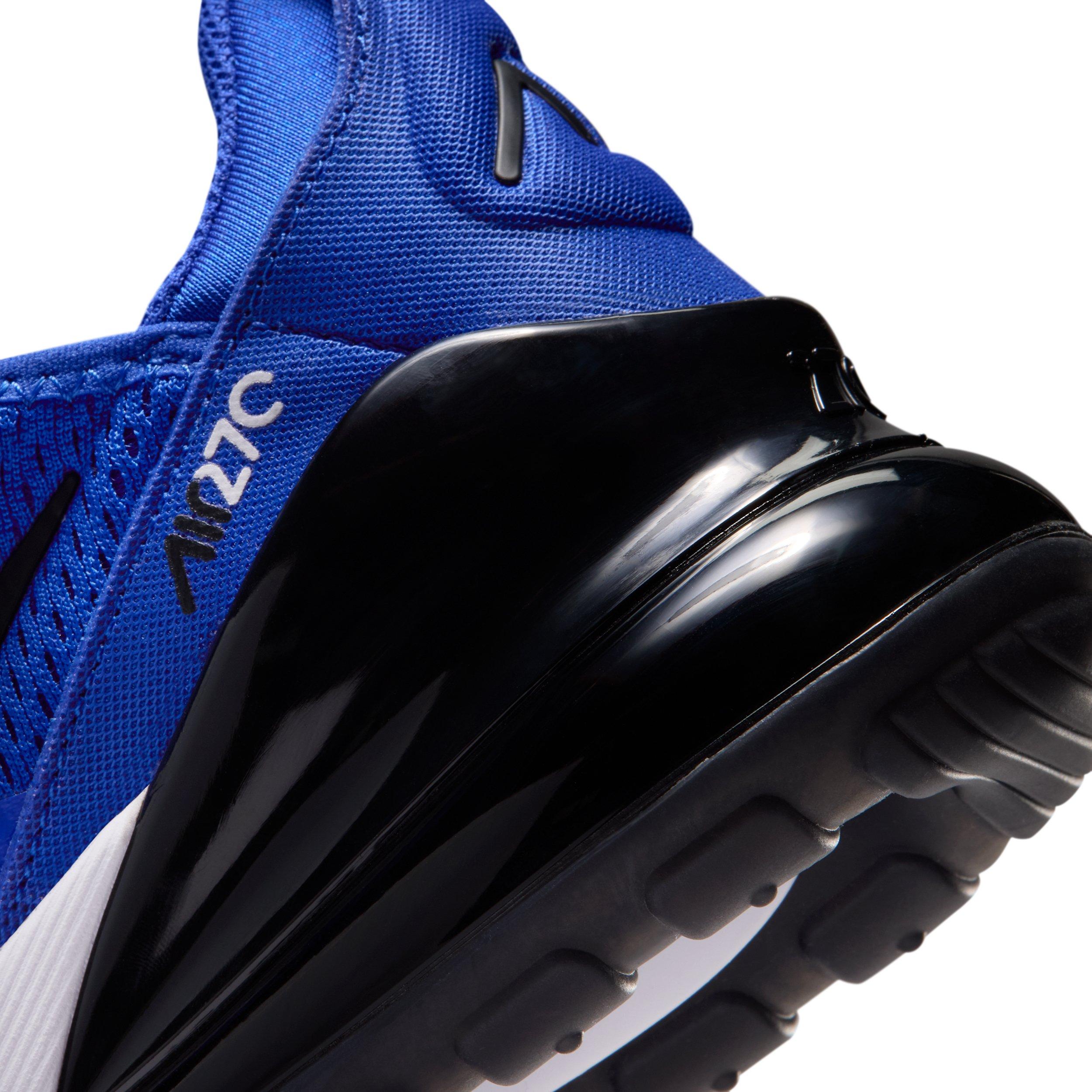 Nike Air Max 270 Grade School Boys' "Racer Blue/White/Black" Shoe