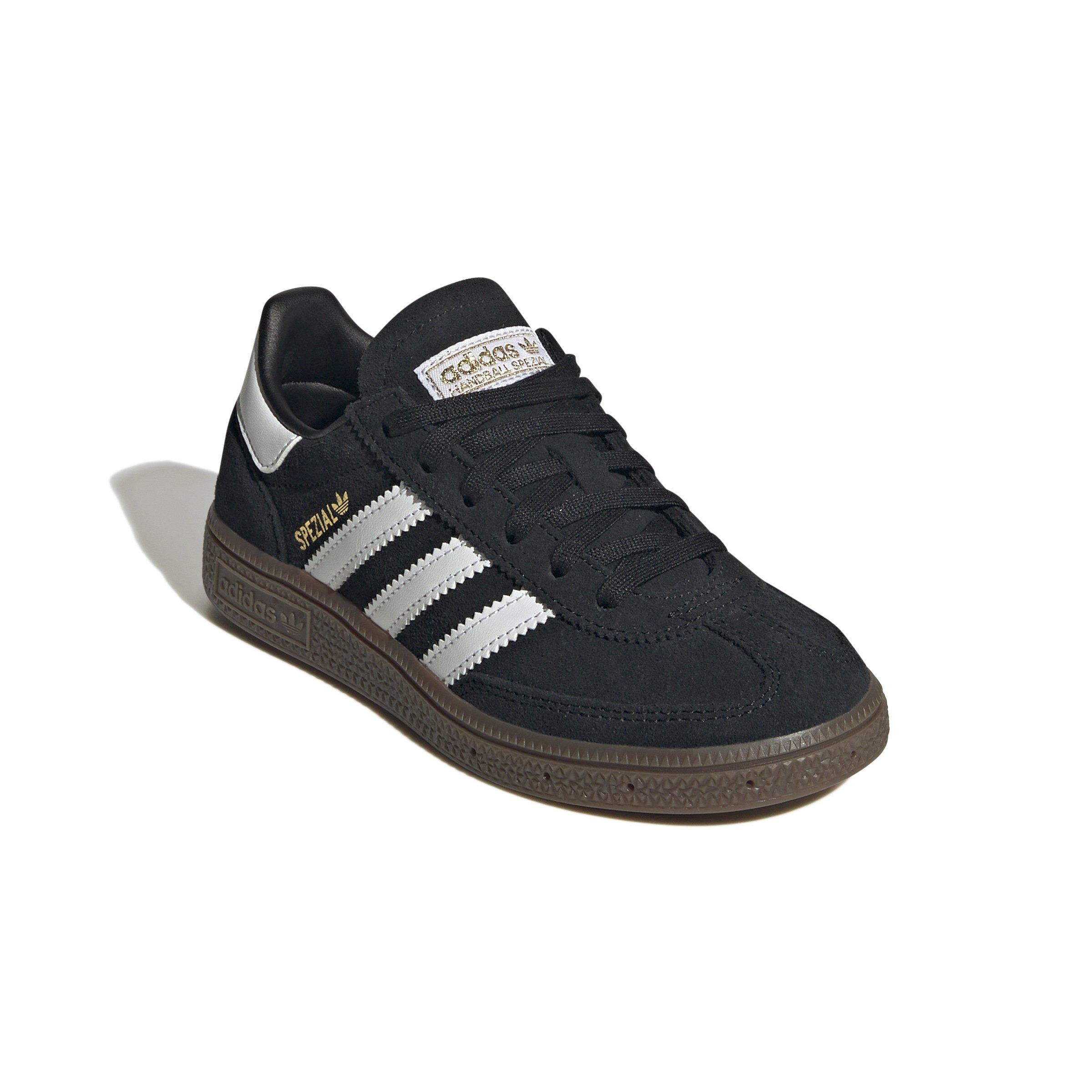 adidas Originals Handball Spezial Preschool Boys' "Core Black/Ftwr White/Gum 5" Shoe