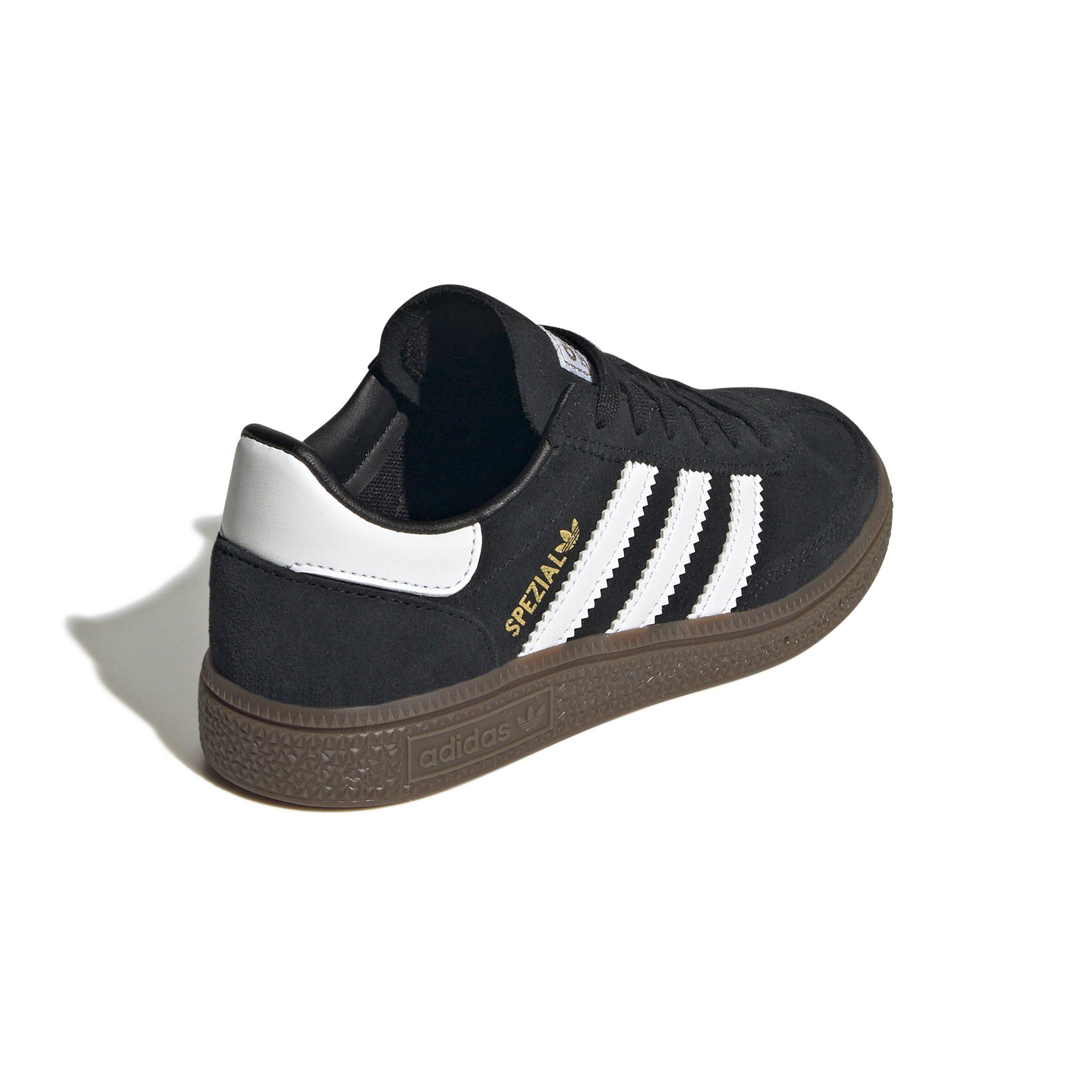 adidas Originals Handball Spezial Preschool Boys' "Core Black/Ftwr White/Gum 5" Shoe
