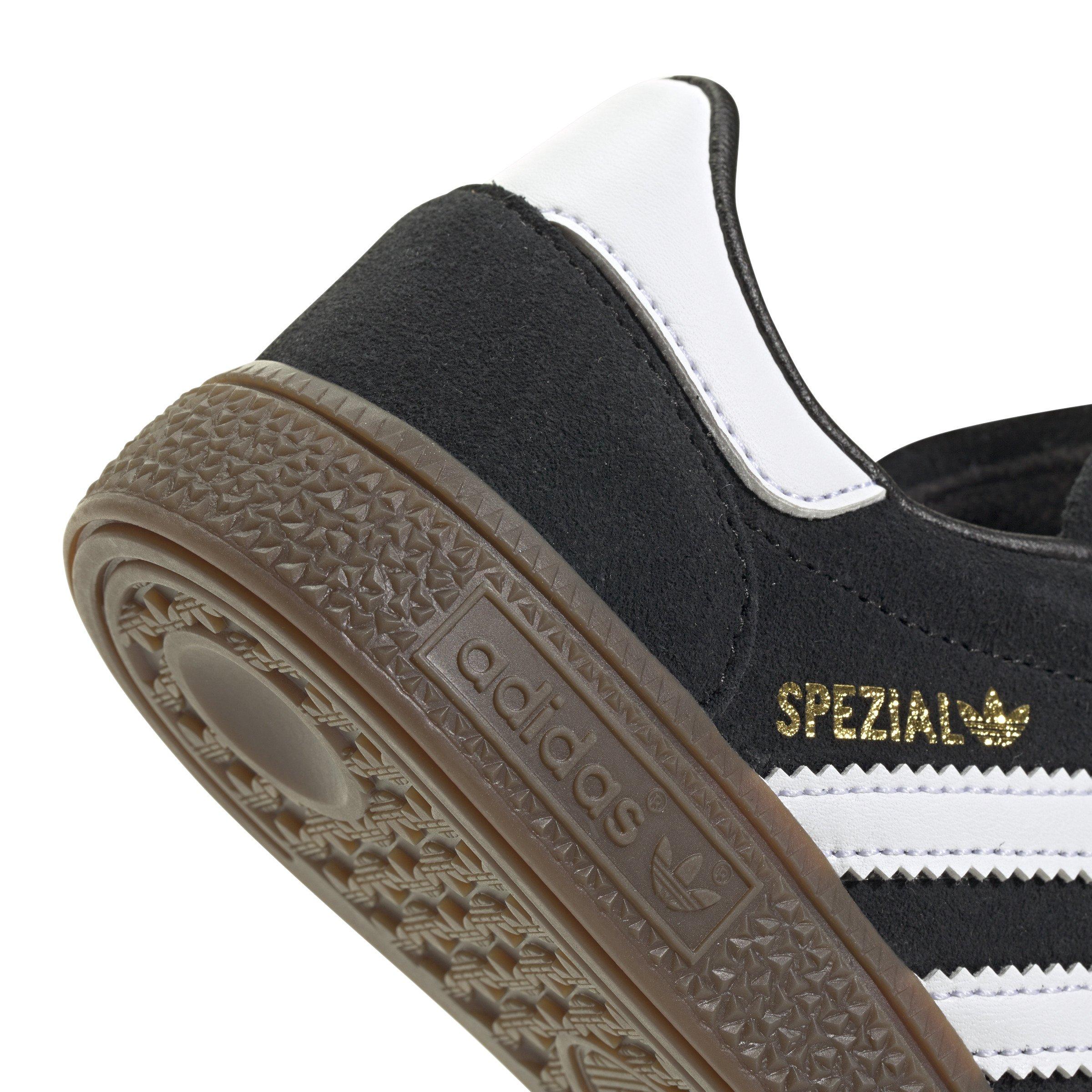 adidas Originals Handball Spezial Preschool Boys' "Core Black/Ftwr White/Gum 5" Shoe