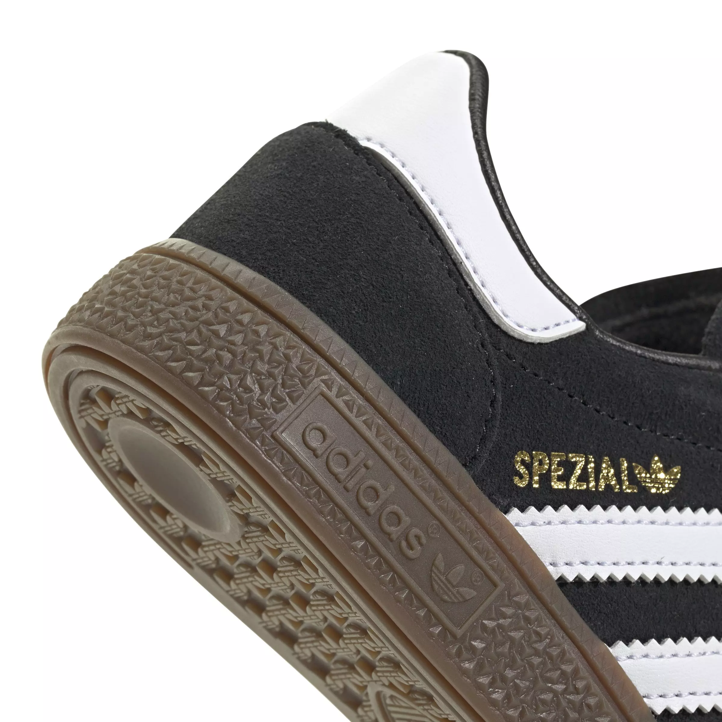 adidas Originals Handball Spezial "Core Black/Ftwr White/Gum 5" Preschool Boys' Shoe - BLACK/WHITE/GUM