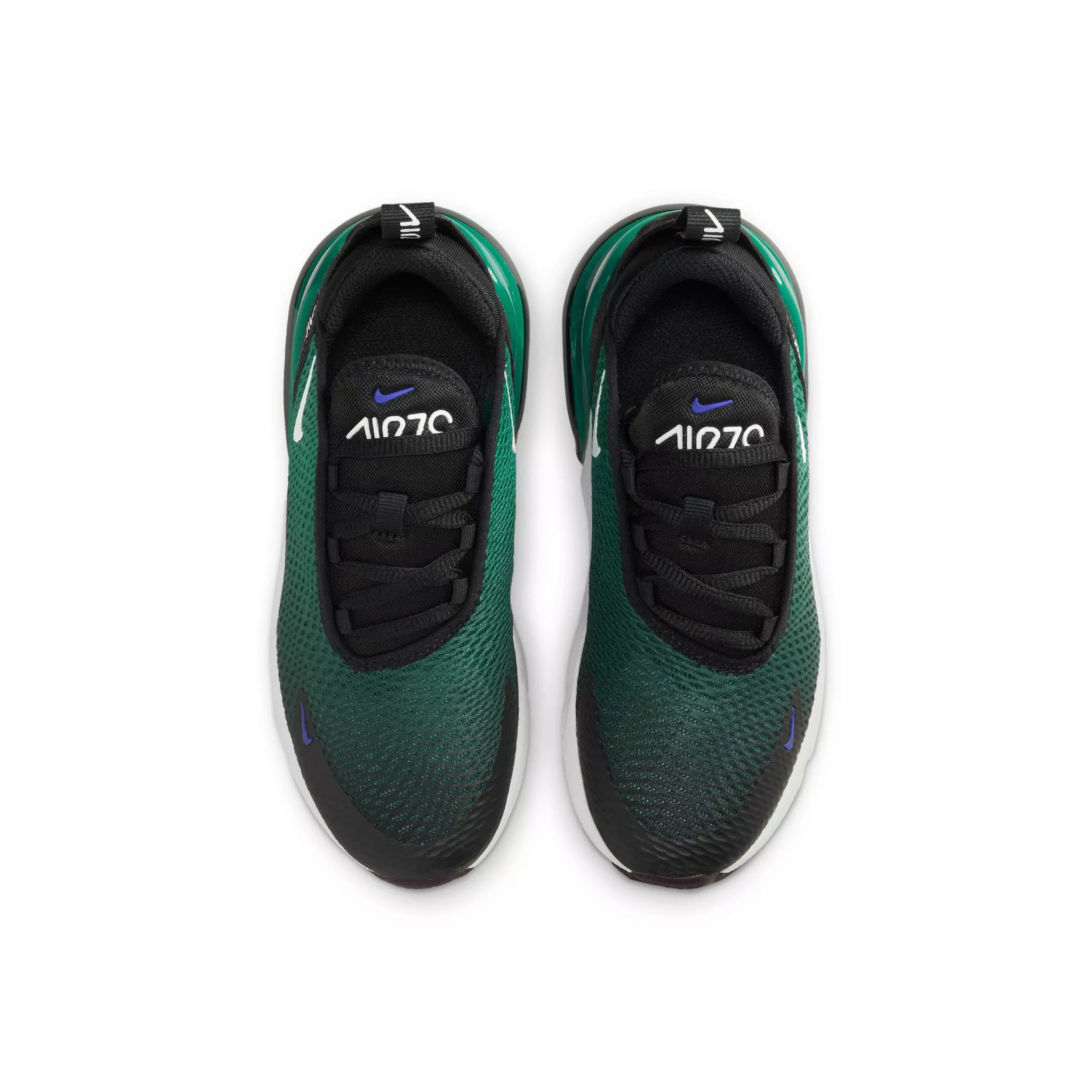 Nike Air Max 270 "Black/Evergreen Aura/Deep Night/White" Preschool Boys' Shoe - BLACK/EVERGREEN/NIGHT/WHITE