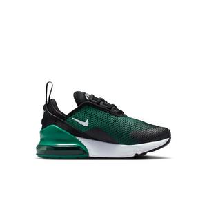 Nike Air Max 270 "Black/Evergreen Aura/Deep Night/White" Preschool Boys' Shoe