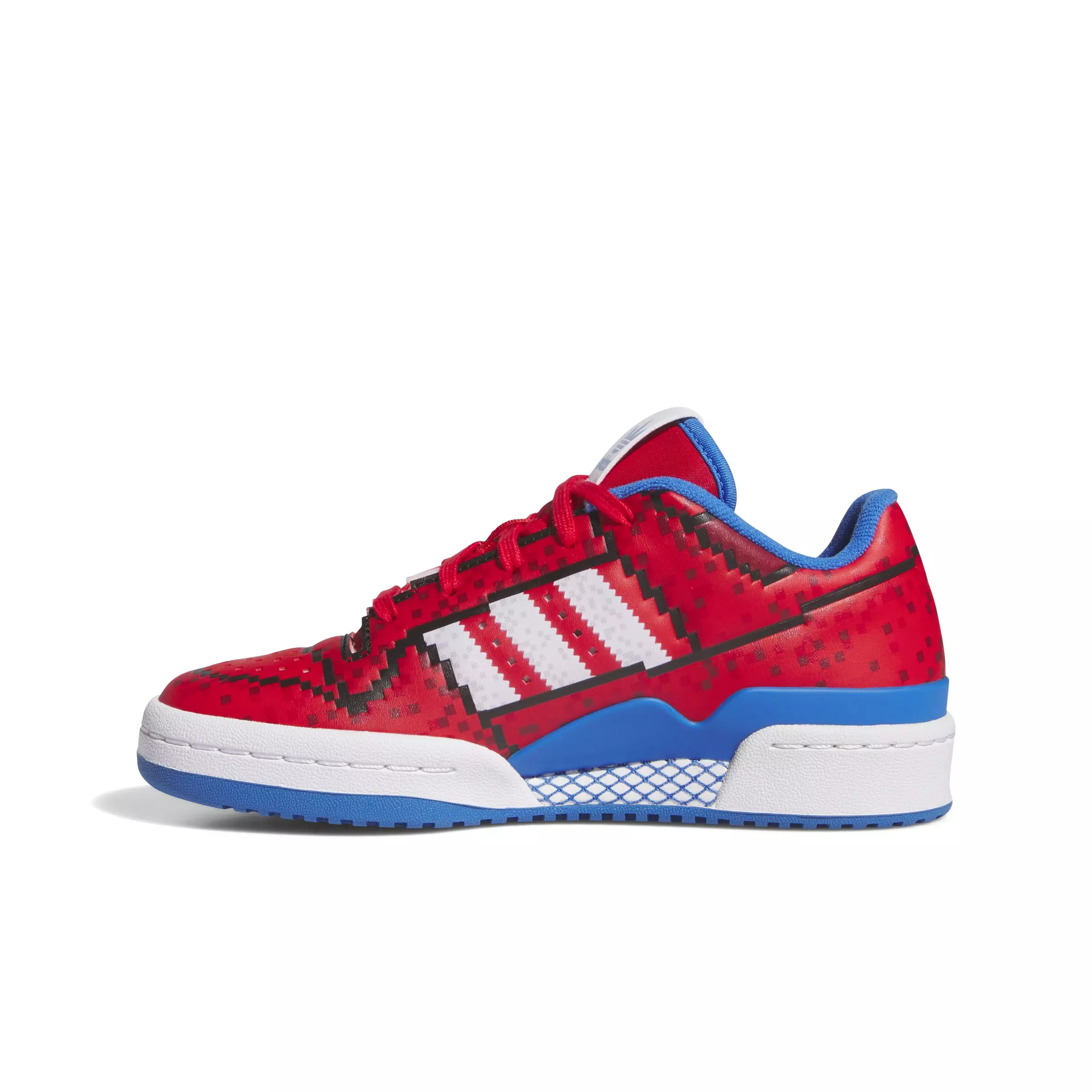 adidas Forum Low CL "Scarlet/Preloved Scarlet/Team Victory Red" Grade School Boys' Shoe - SCARLET/SCARLET/RED