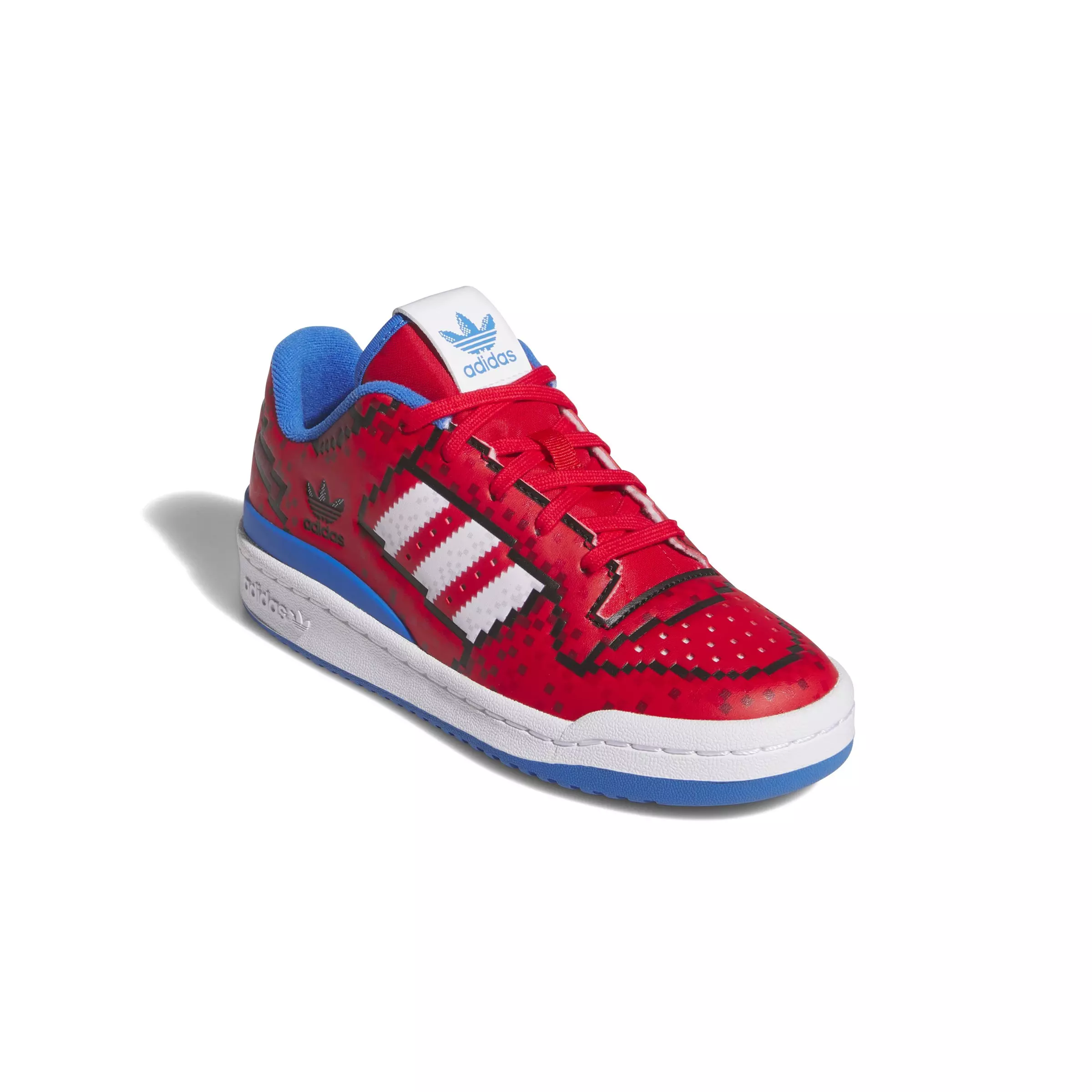 adidas Forum Low CL "Scarlet/Preloved Scarlet/Team Victory Red" Grade School Boys' Shoe - SCARLET/SCARLET/RED
