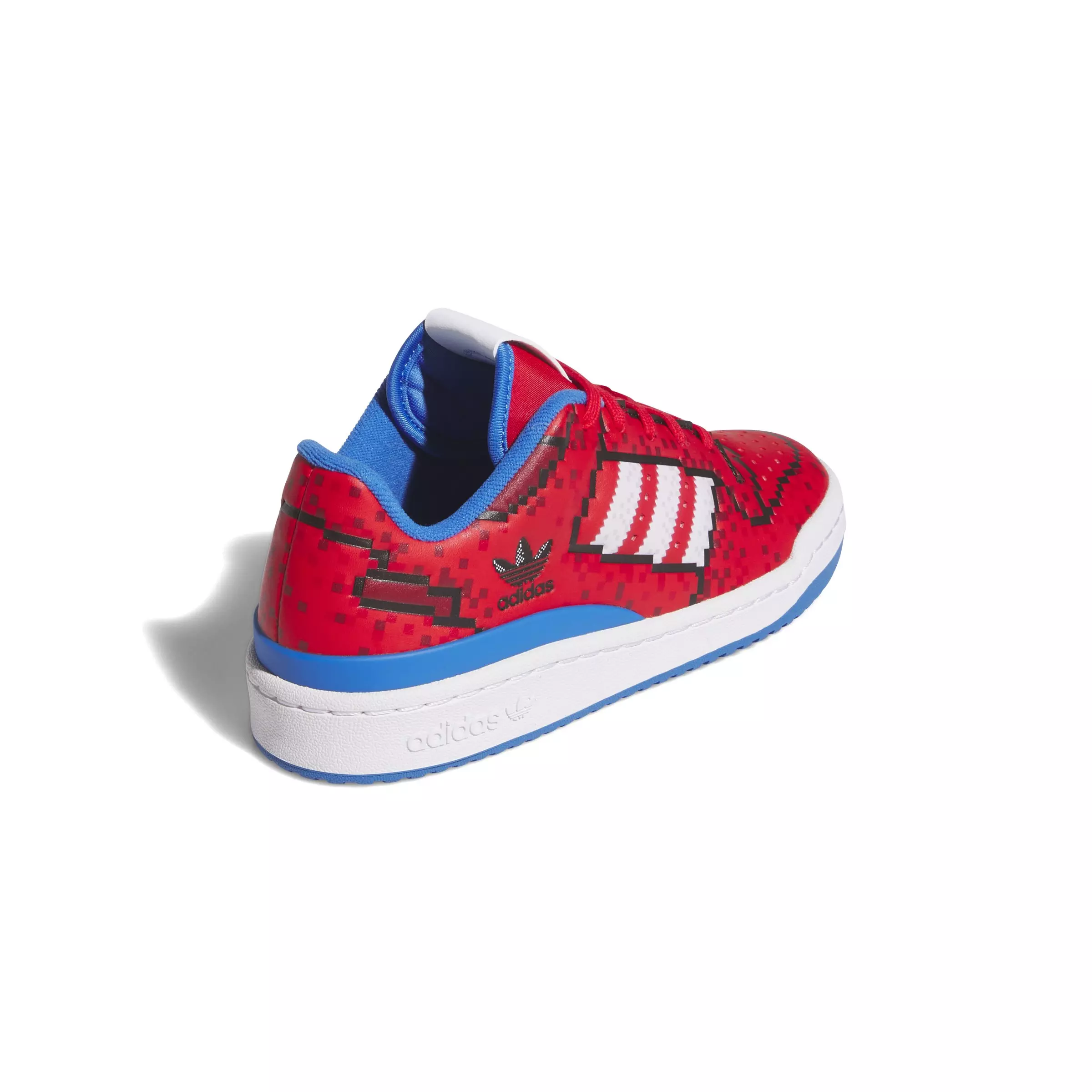 adidas Forum Low CL "Scarlet/Preloved Scarlet/Team Victory Red" Grade School Boys' Shoe - SCARLET/SCARLET/RED