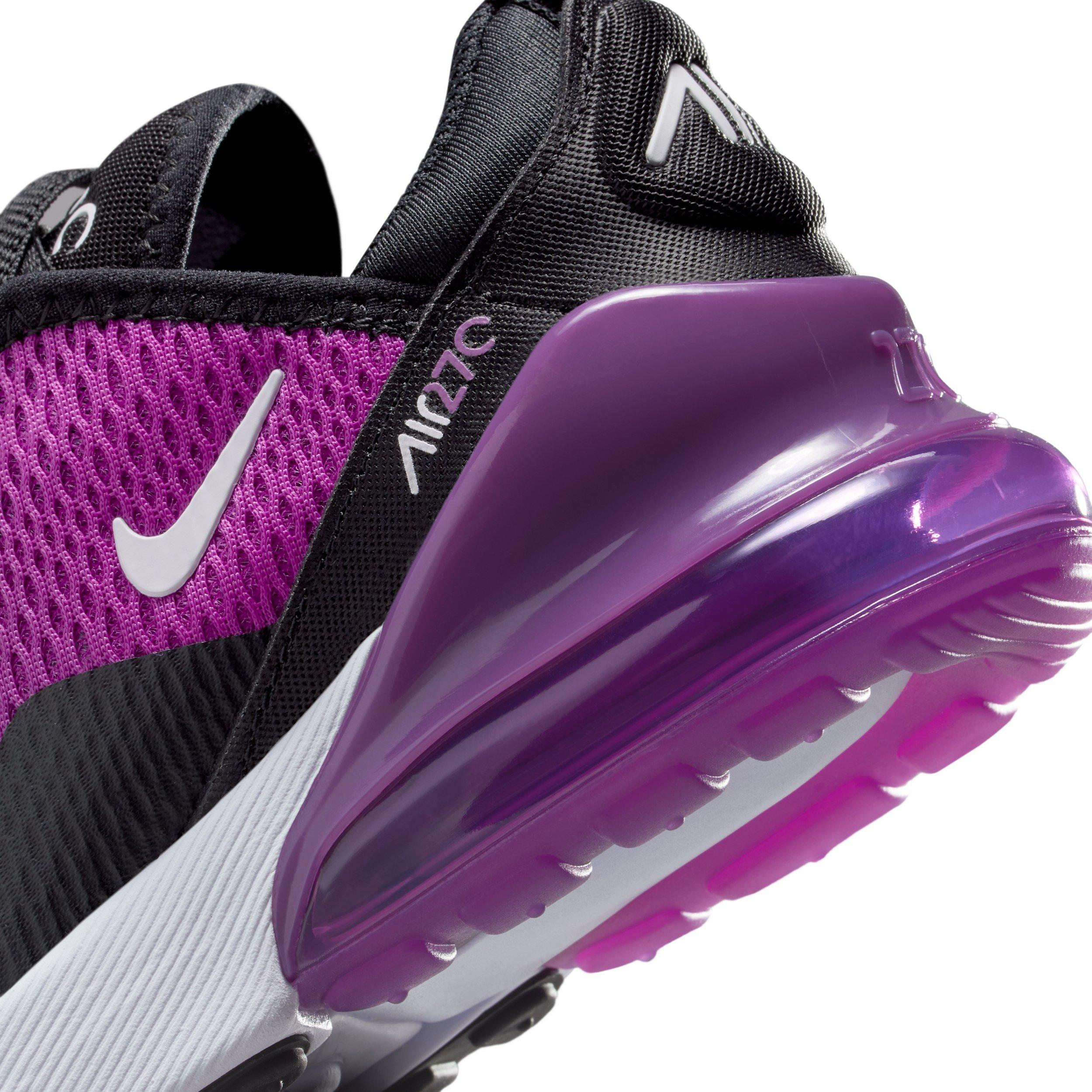 Nike Air Max 270 Preschool Boys' "Black/Vivid Purple/White" Shoe