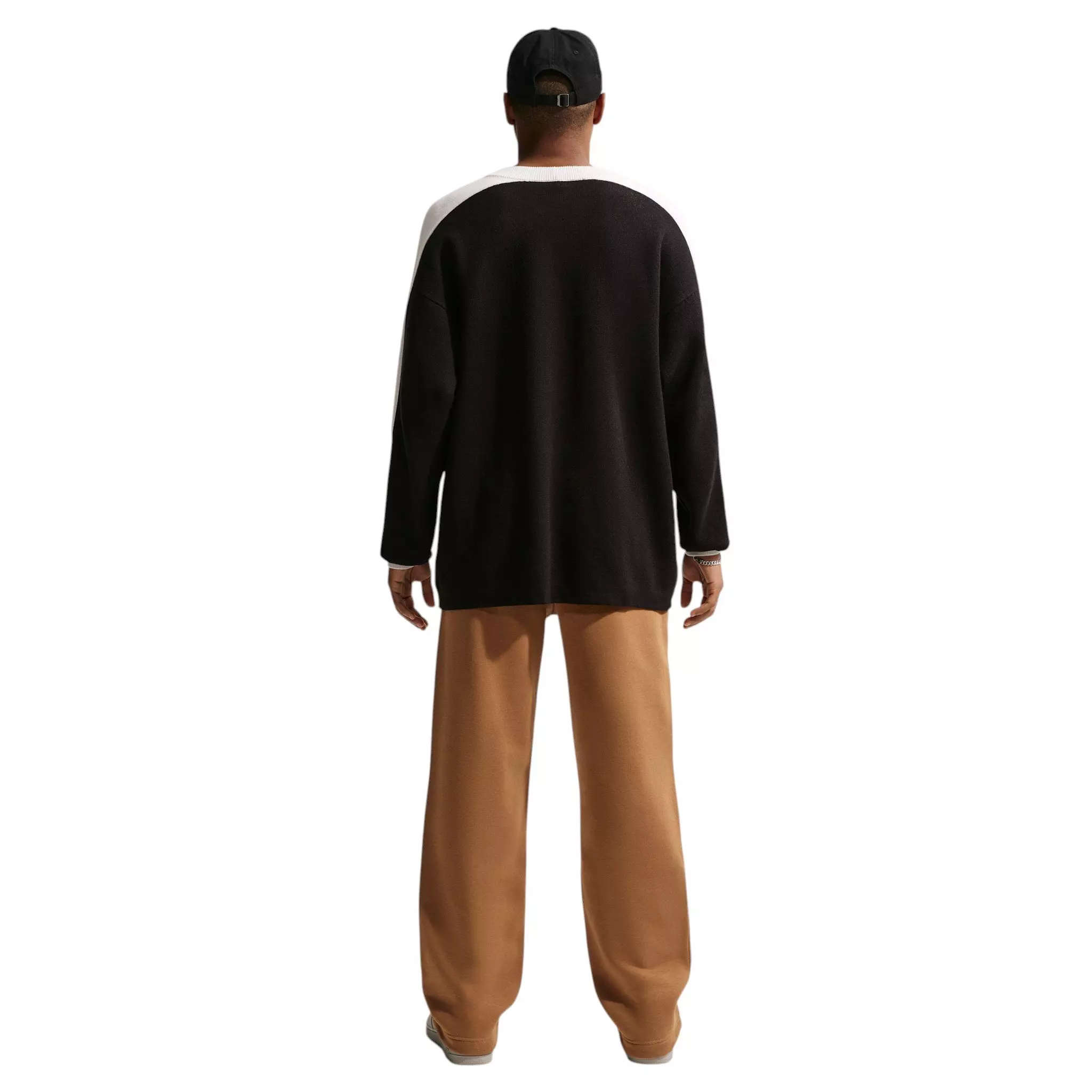 Nike Men's Club Open-Hem Fleece Pants - BROWN