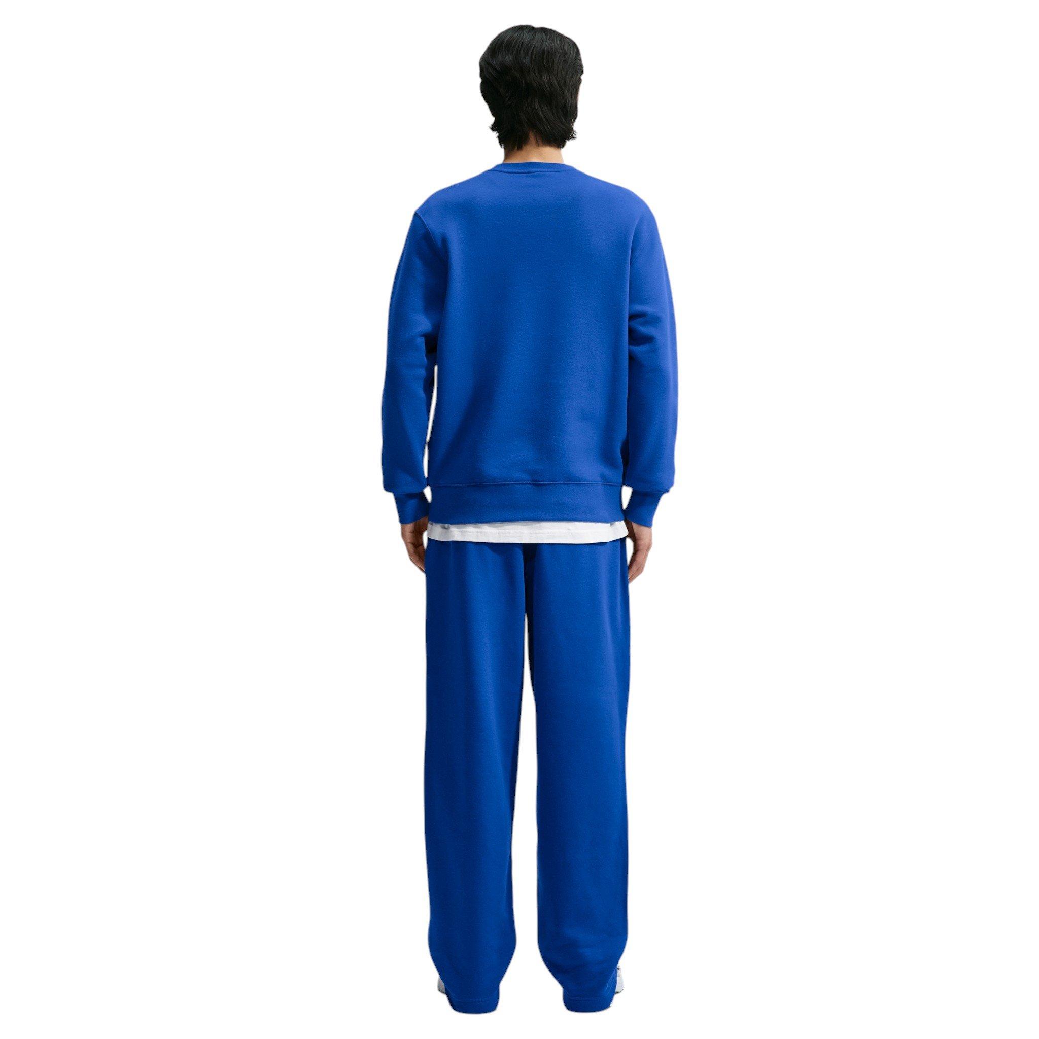 Nike Men's Club Open-Hem Fleece Pants - BLUE