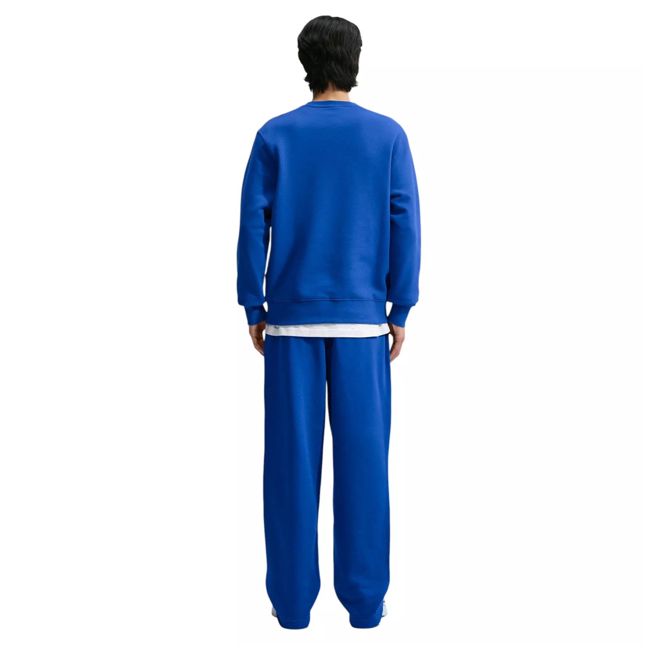 Nike Men's Club Open-Hem Fleece Pants - BLUE