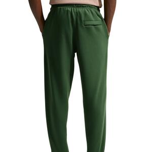 Nike Men's Club Open-Hem Fleece Pants - GREEN