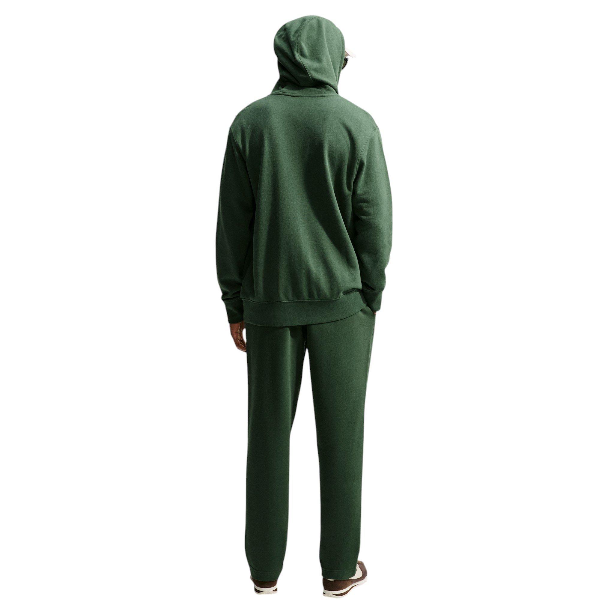 Nike Men's Club Open-Hem Fleece Pants - GREEN