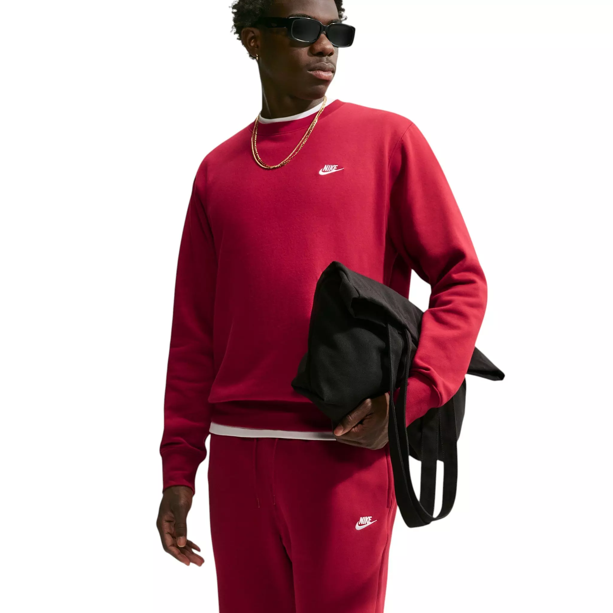 Nike Men's Sportswear Club Joggers - RED