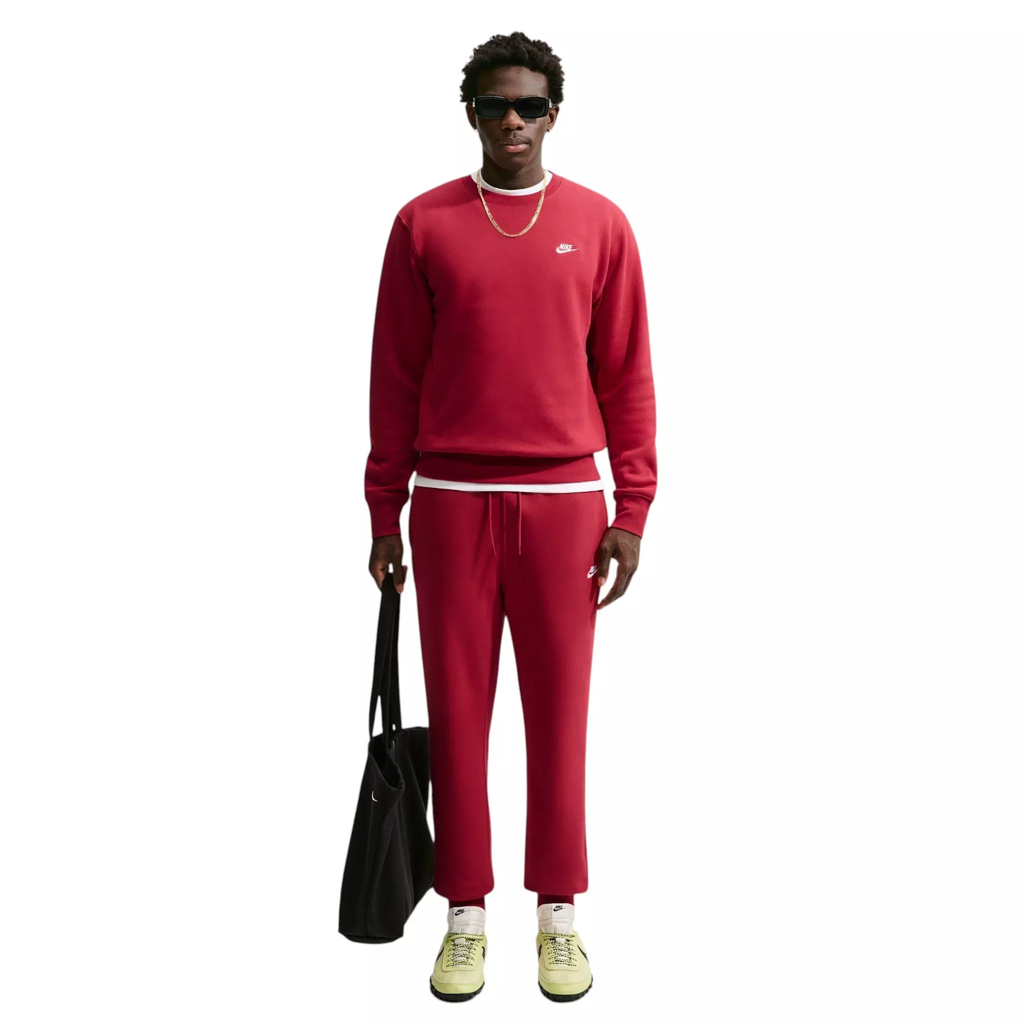 Nike Men's Sportswear Club Joggers - RED