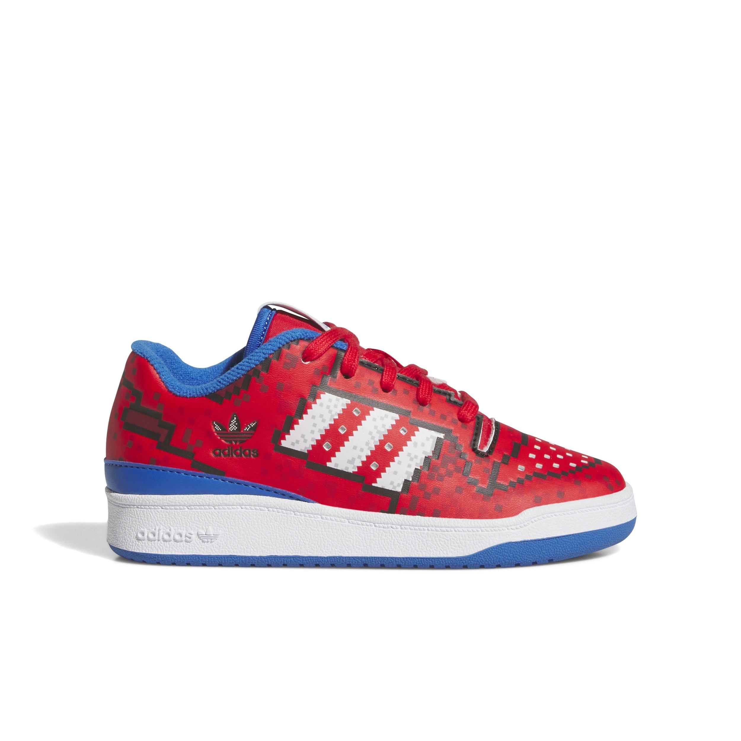 adidas Forum Low CL "Scarlet/Preloved Scarlet/Team Victory Red" Preschool Boys' Shoe - SCARLET/SCARLET/RED Thumbnail View 1