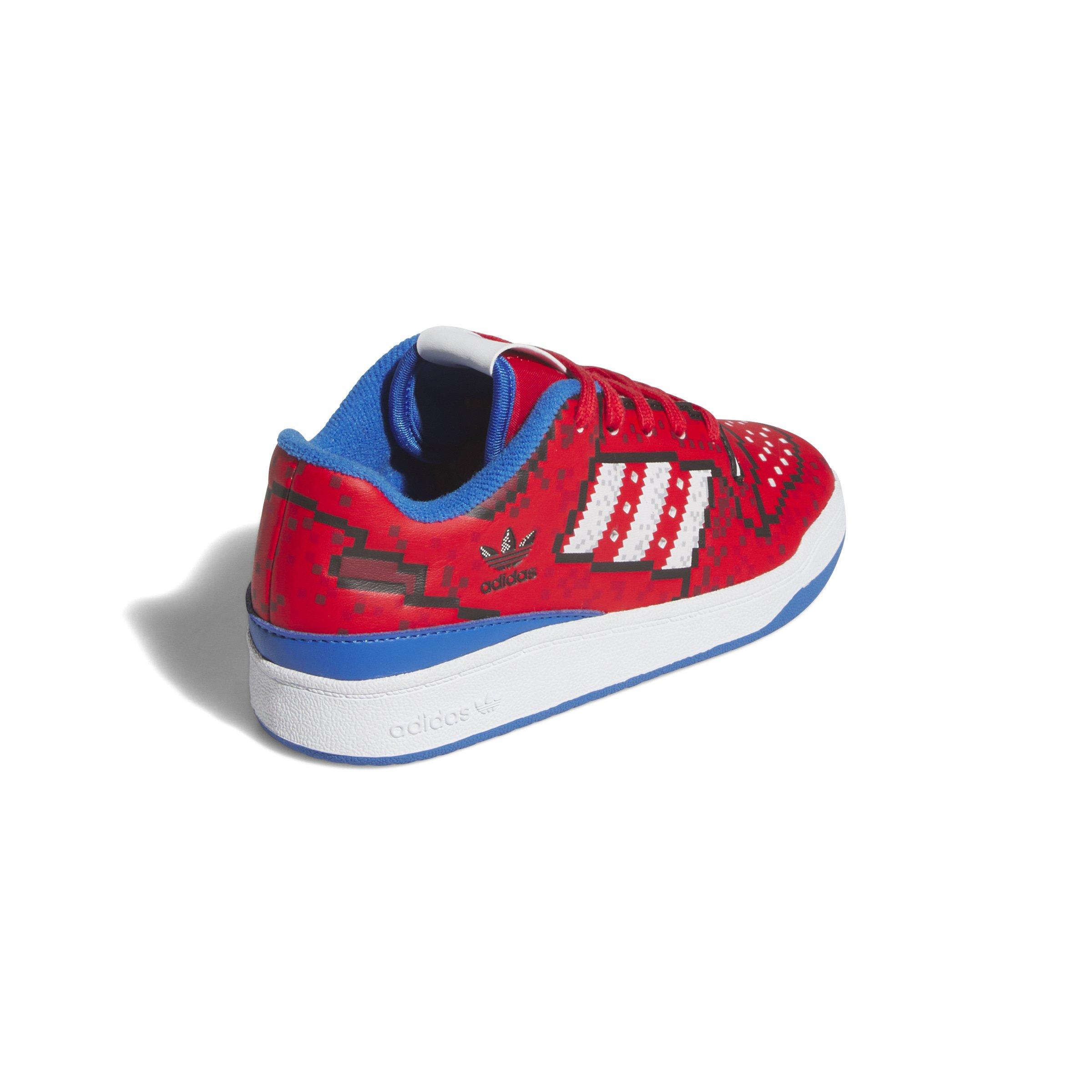 adidas Forum Low CL "Scarlet/Preloved Scarlet/Team Victory Red" Preschool Boys' Shoe - SCARLET/SCARLET/RED Thumbnail View 4
