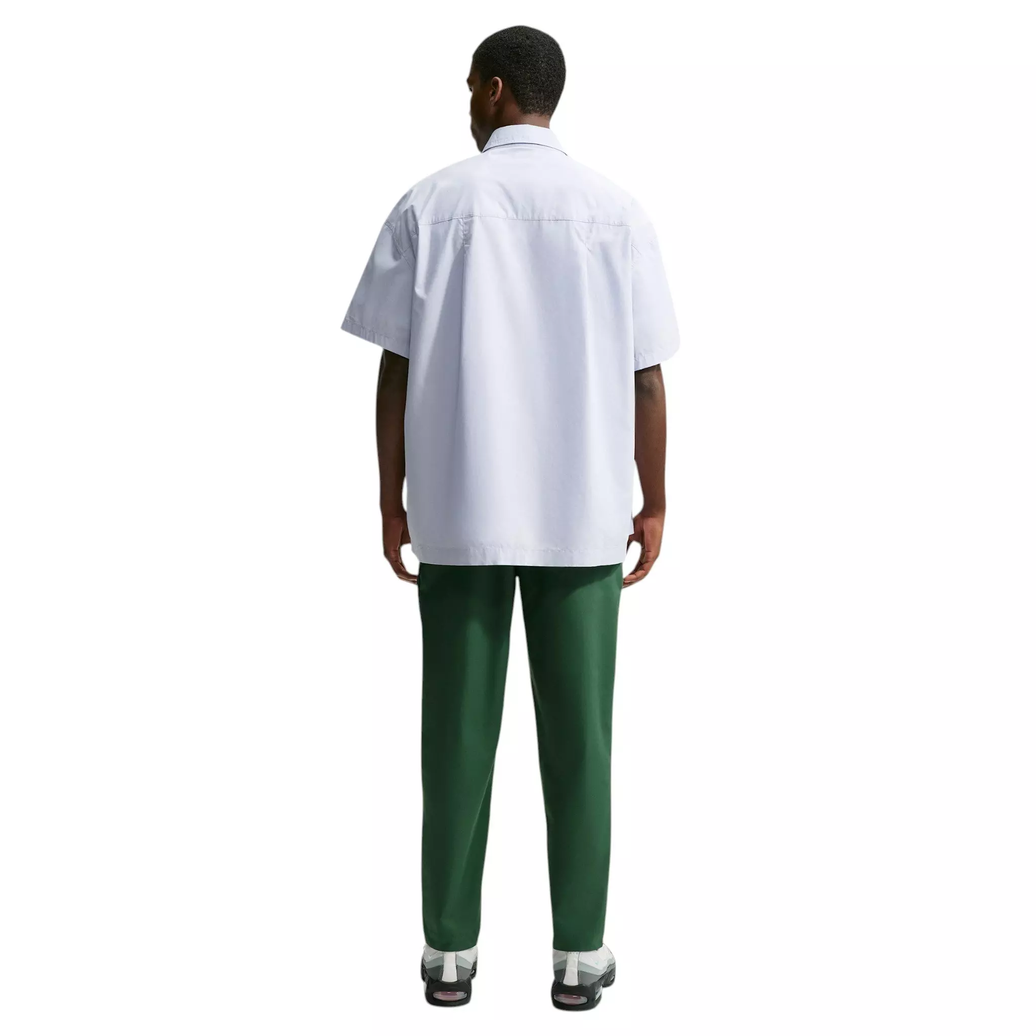 Nike Men's Club Woven Tapered Pants - Fir/White - FIR/WHITE