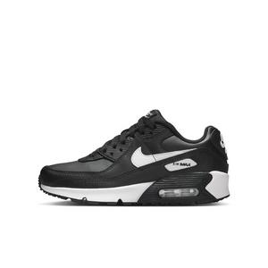Nike Air Max 90 LTR "Black/Black/White" Grade School Boys' Shoe