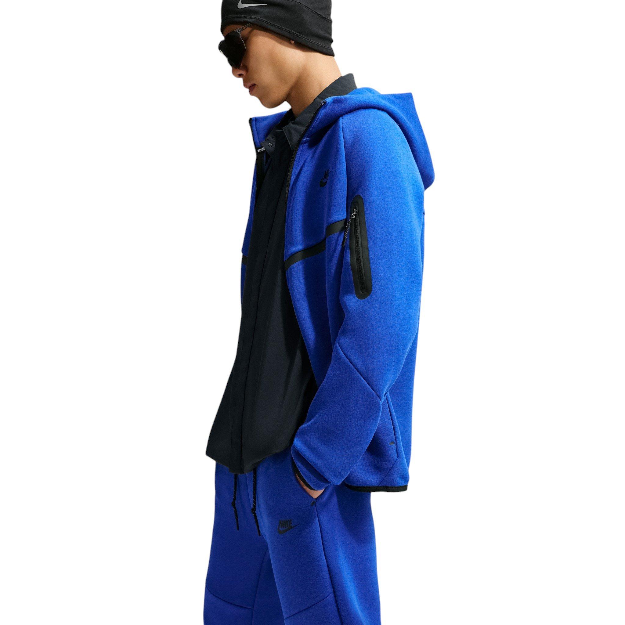 Nike Men's Tech Fleece Joggers - BLUE Thumbnail View 3