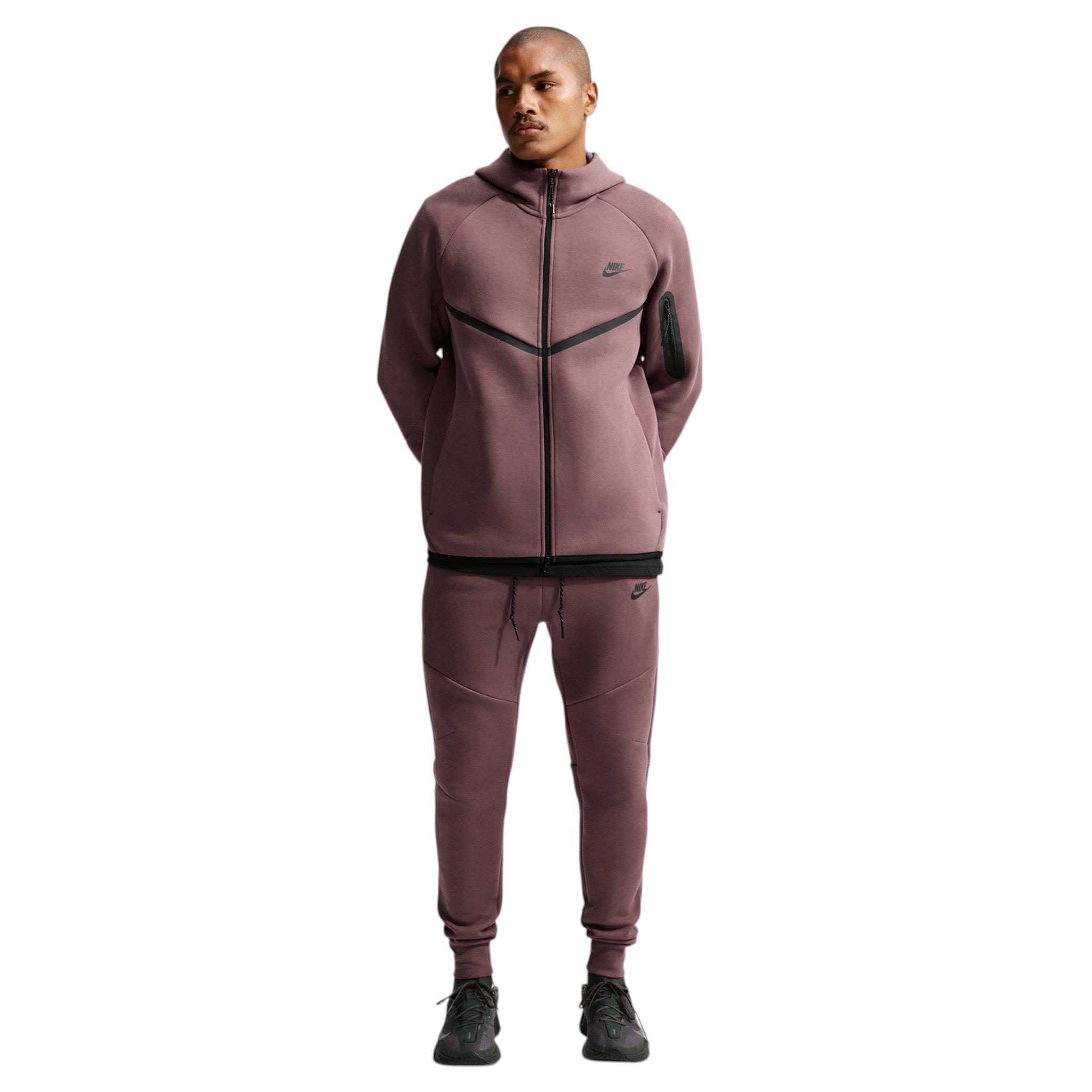 Nike Men's Tech Fleece Joggers - PURPLE Thumbnail View 4