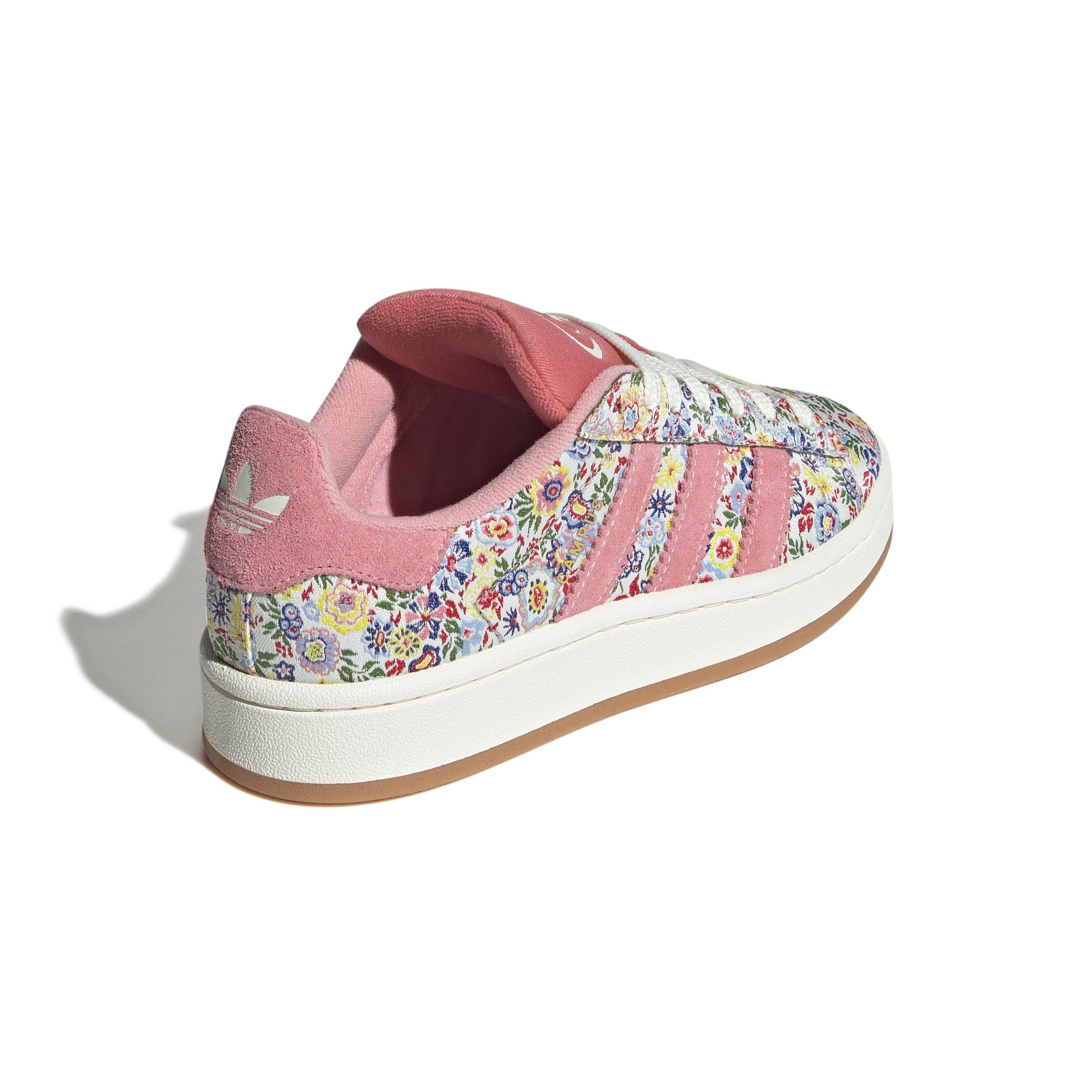 adidas Originals Campus 00s x Liberty London Grade School Girls' "Off White/Gum 2" Shoe