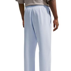 Nike Men's Solo Swoosh Fleece Open-Hem Pants - Football Grey/Football Grey/White - GGREY/GREY/WHITE