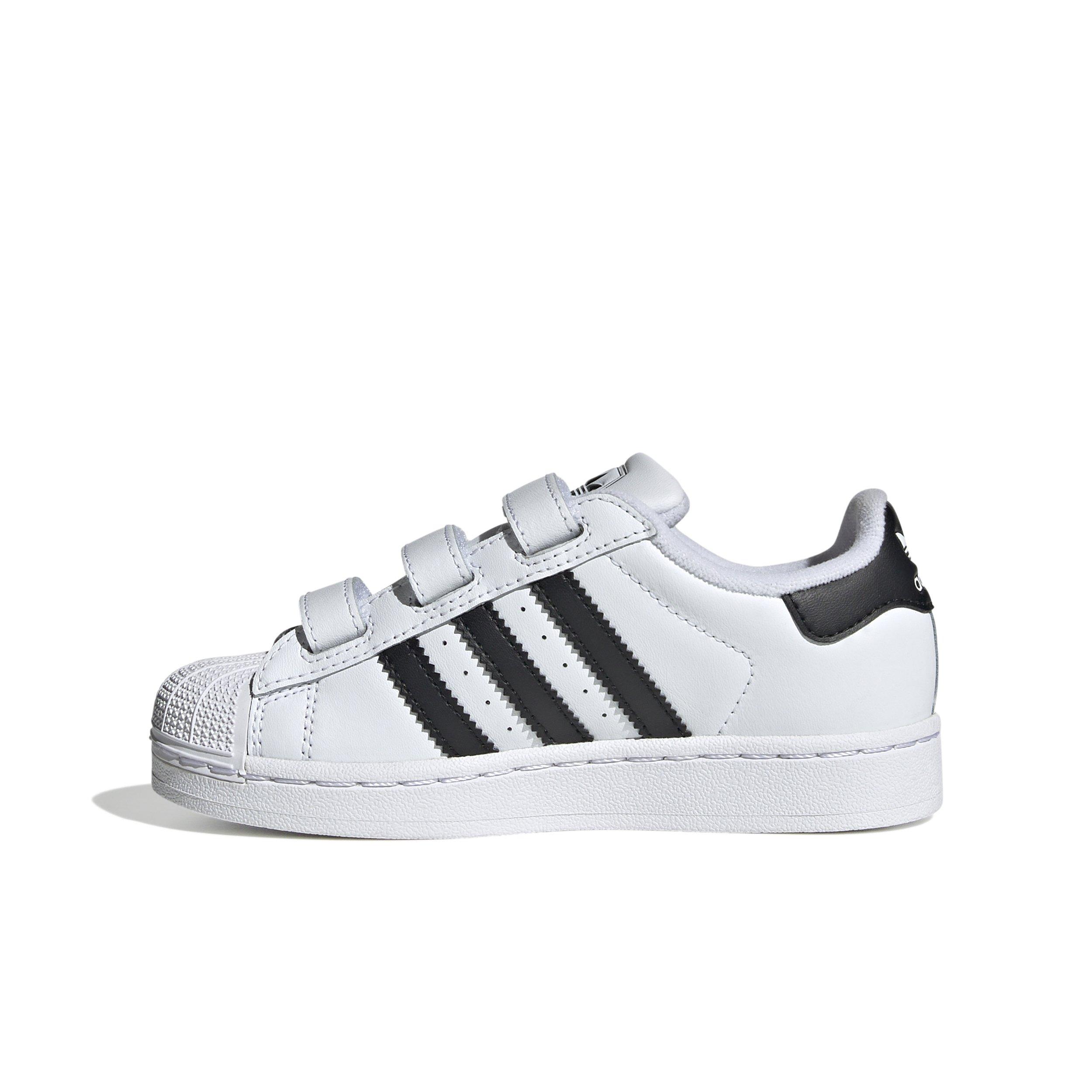 adidas Originals Superstar II Comfort Closure Preschool Boys' "Ftwr White/Core Black" Shoe