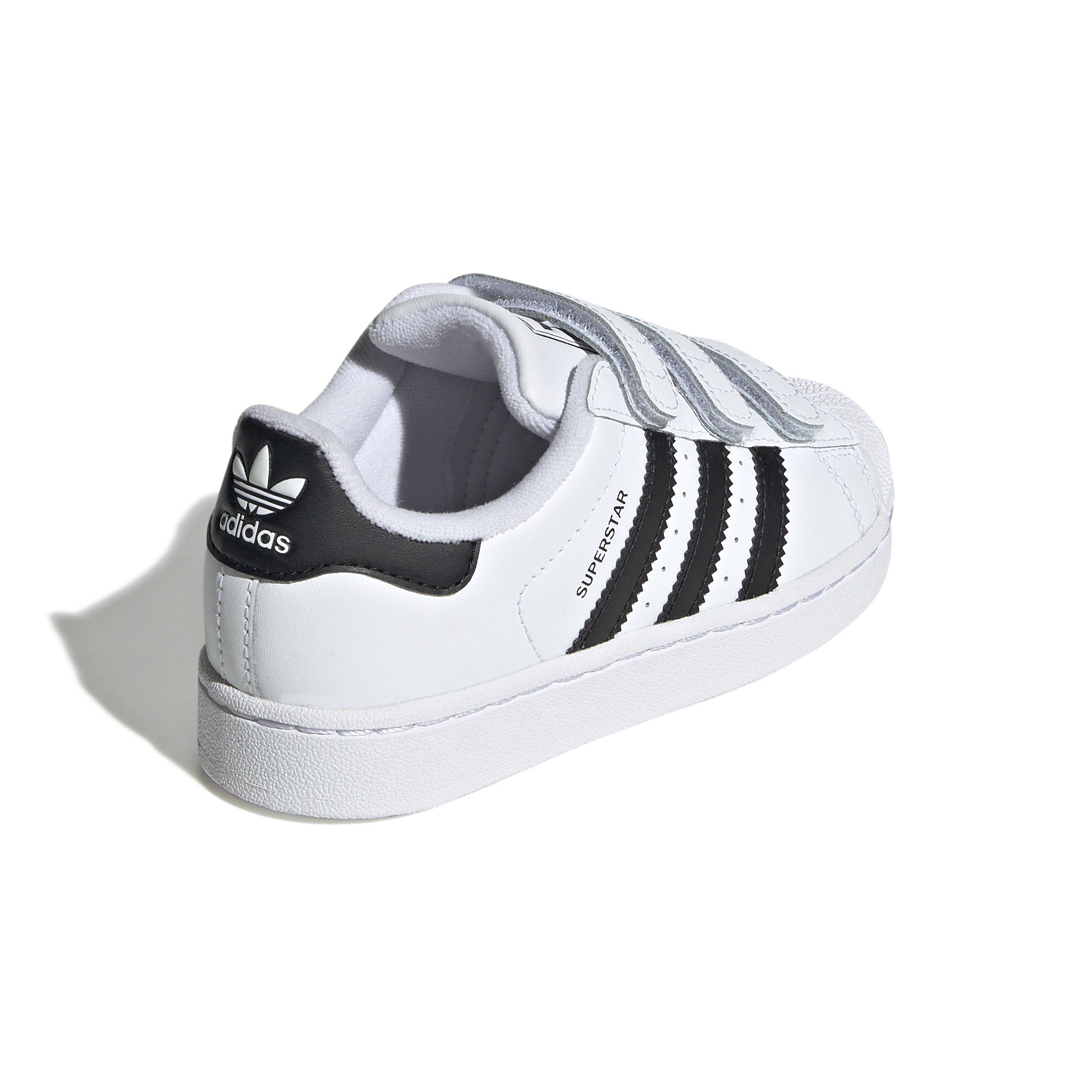 adidas Originals Superstar II Comfort Closure Preschool Boys' "Ftwr White/Core Black" Shoe