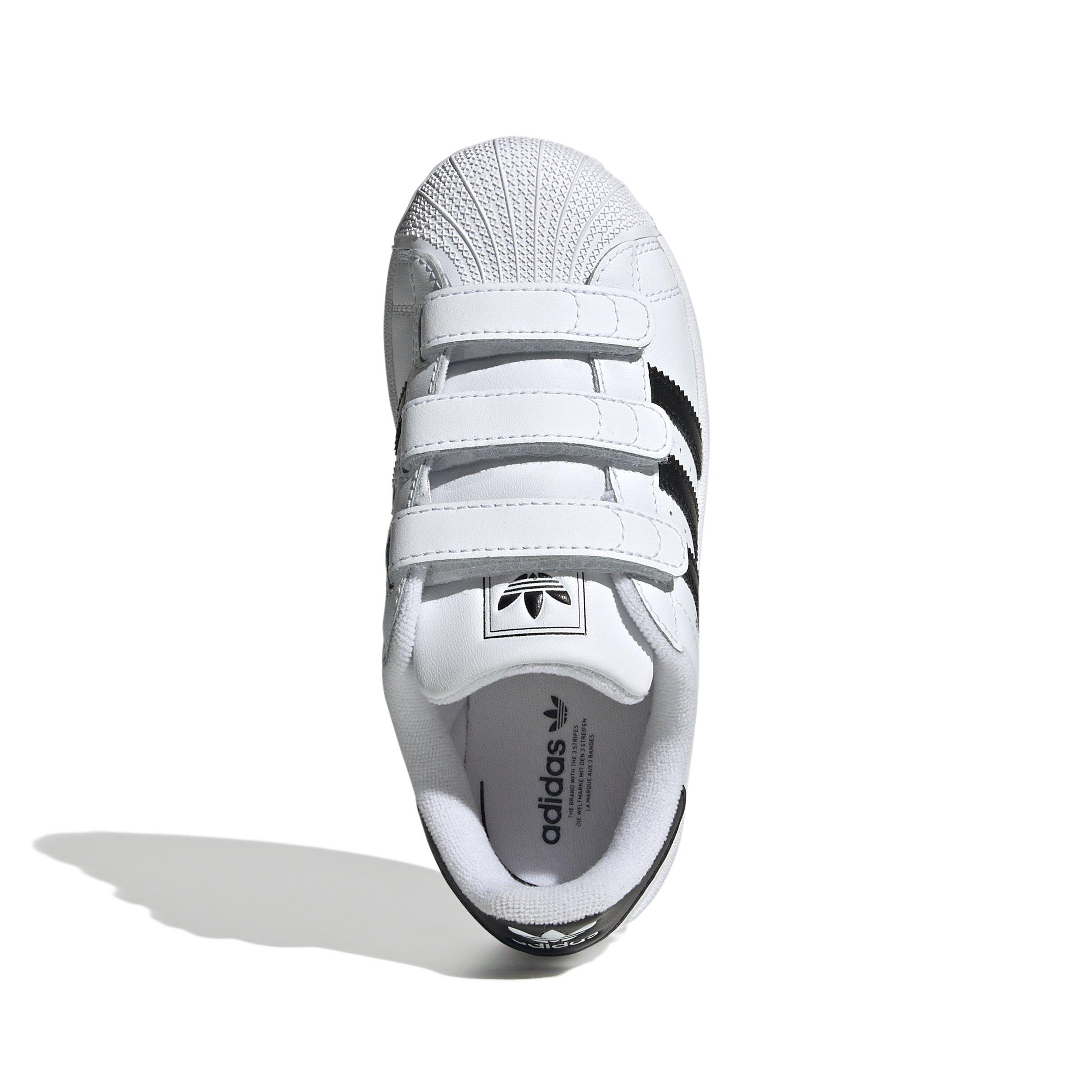 adidas Originals Superstar II Comfort Closure Preschool Boys' "Ftwr White/Core Black" Shoe