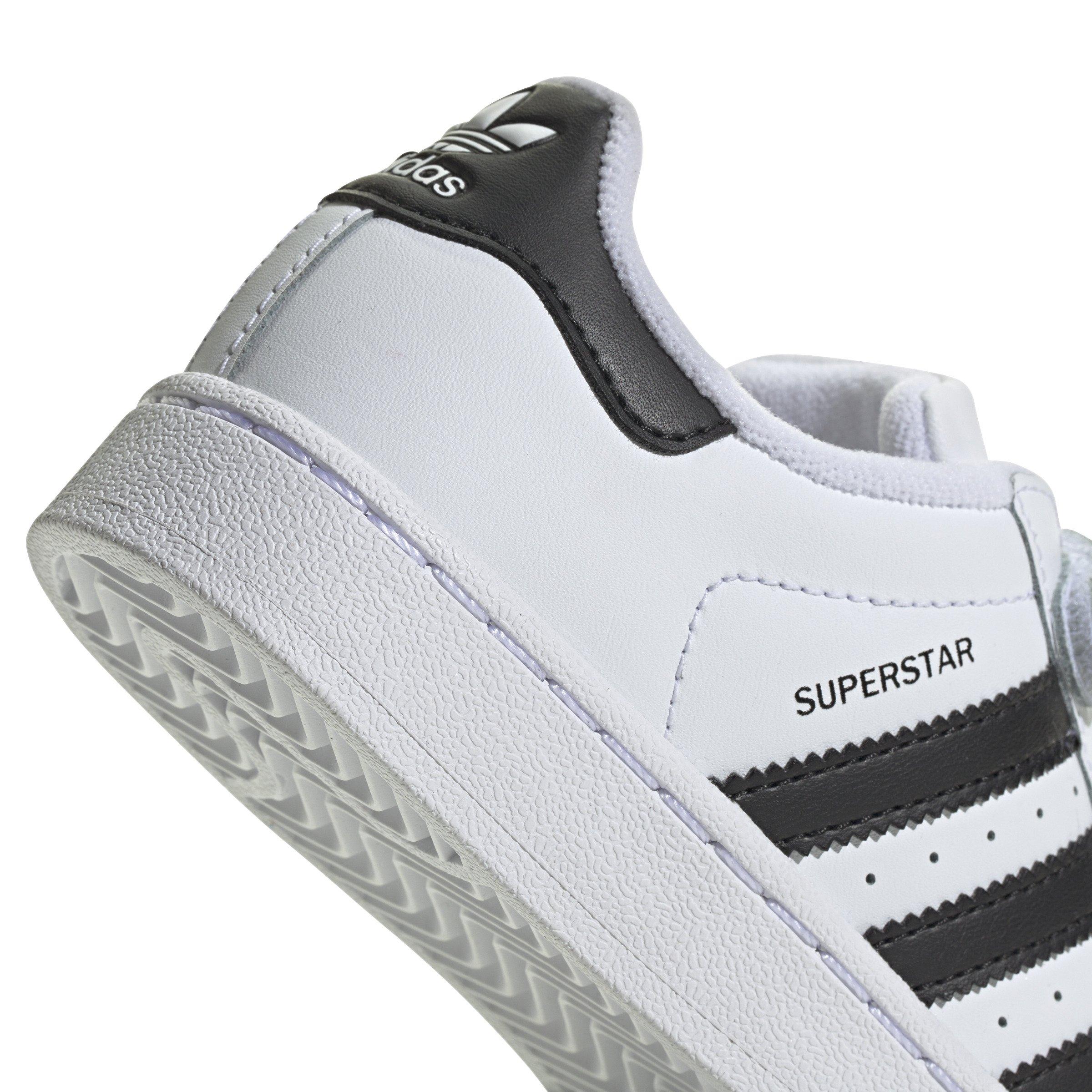 adidas Originals Superstar II Comfort Closure Preschool Boys' "Ftwr White/Core Black" Shoe