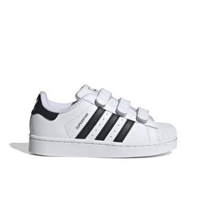 adidas Originals Superstar II Comfort Closure "Ftwr White/Core Black" Preschool Boys' Shoe