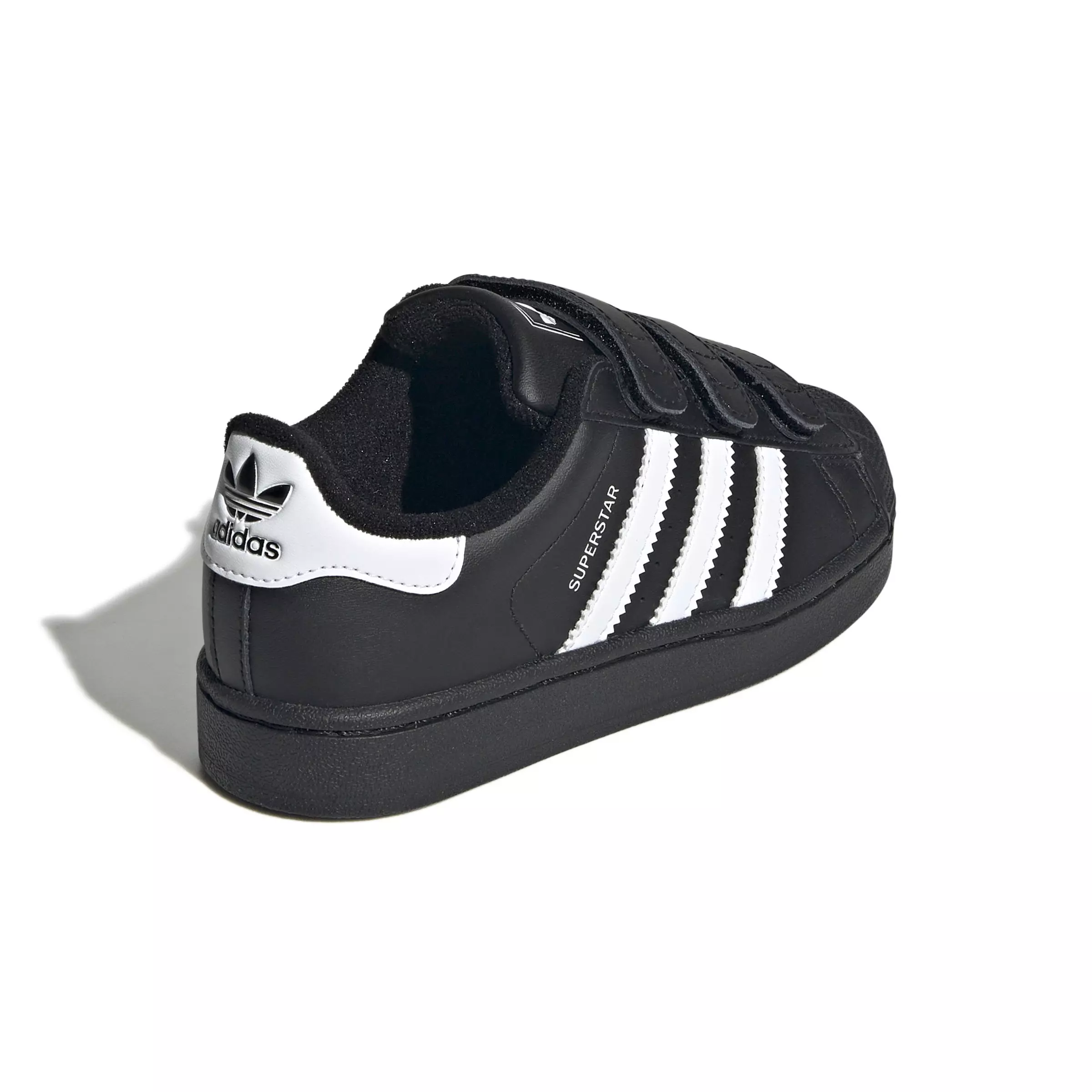 adidas Originals Superstar II Comfort Closure "Core Black/Ftwr White" Preschool Boys' Shoe - BLACK/WHITE/BLACK