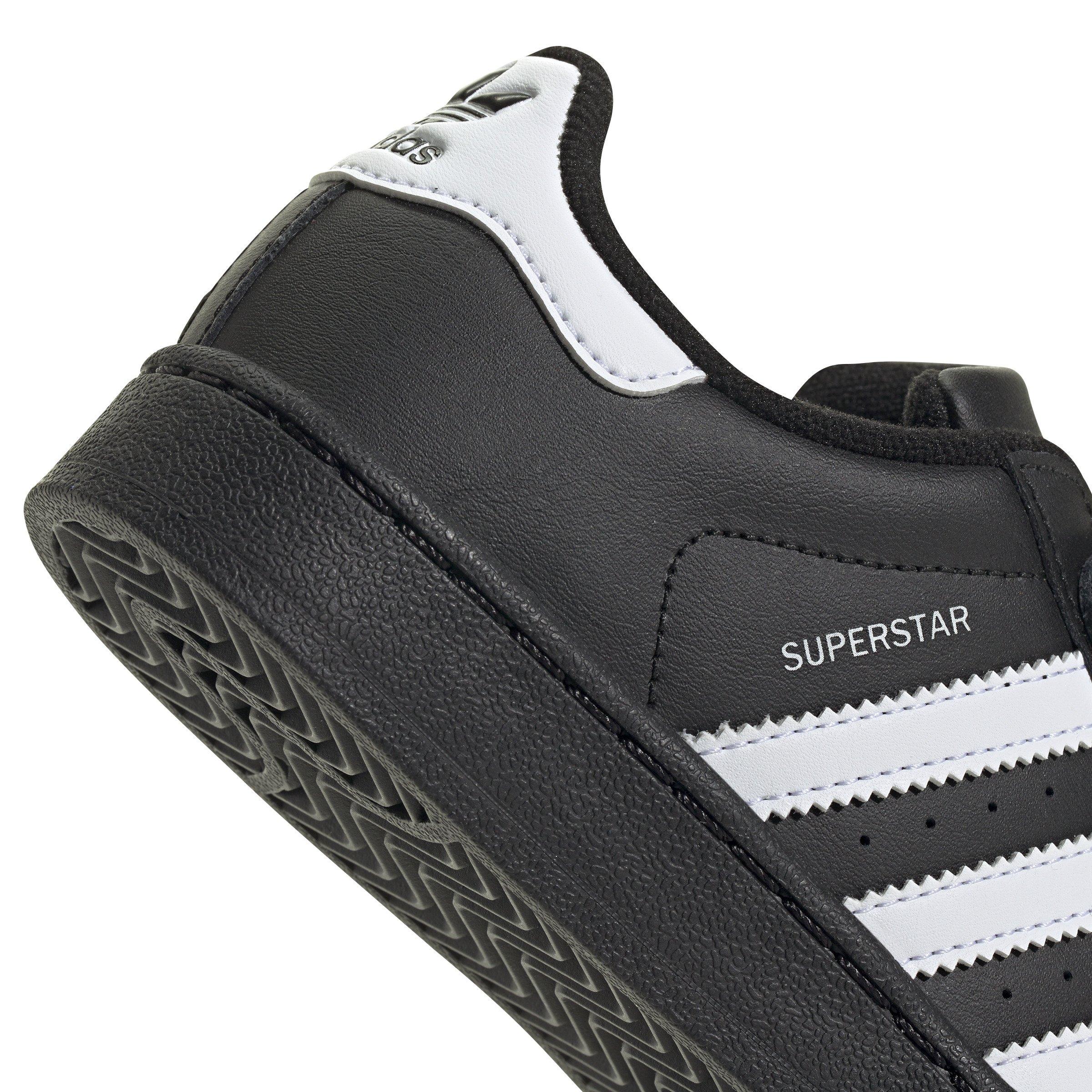 adidas Originals Superstar II Comfort Closure Preschool Boys' "Core Black/Ftwr White" Shoe