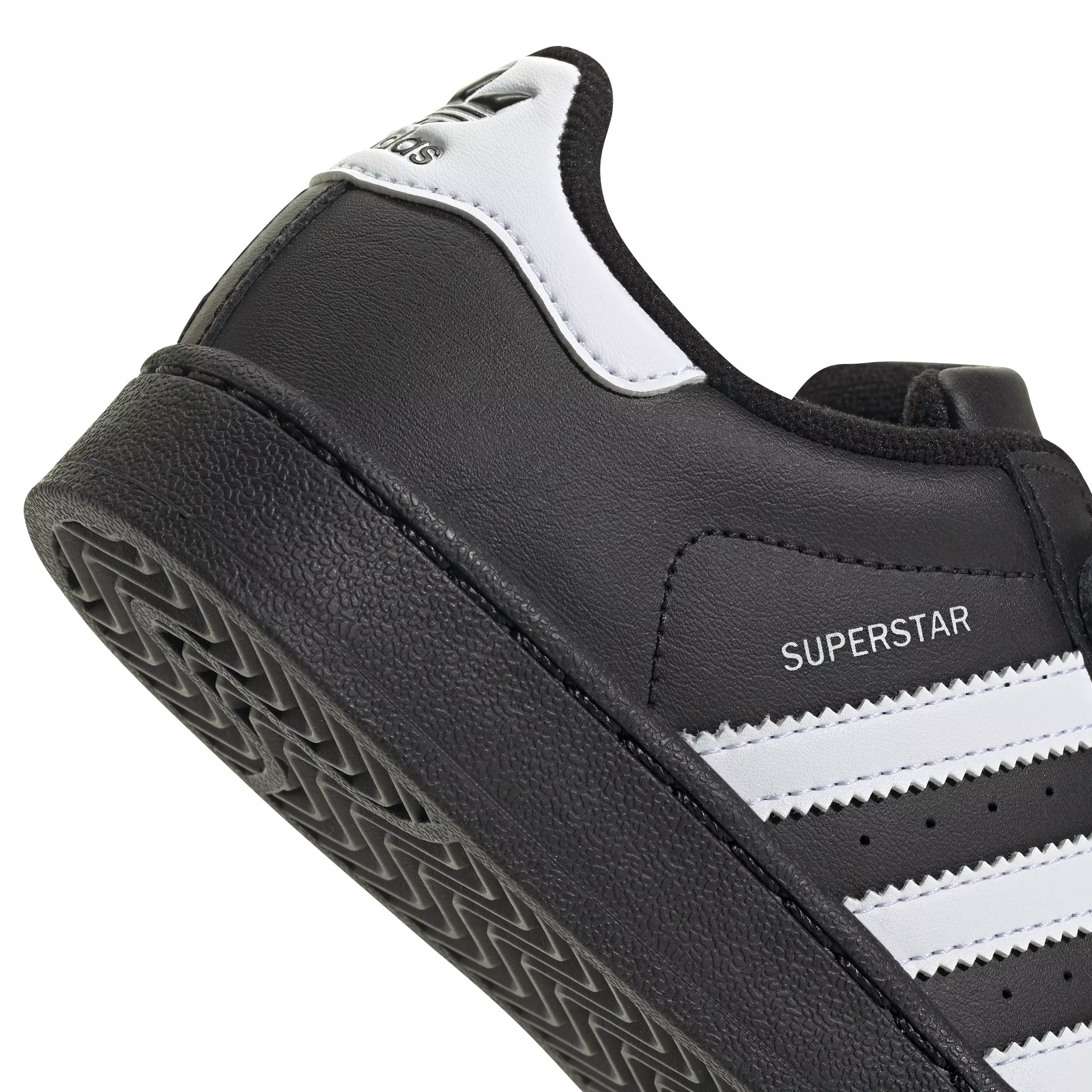 adidas Originals Superstar II Comfort Closure "Core Black/Ftwr White" Preschool Boys' Shoe - BLACK/WHITE/BLACK