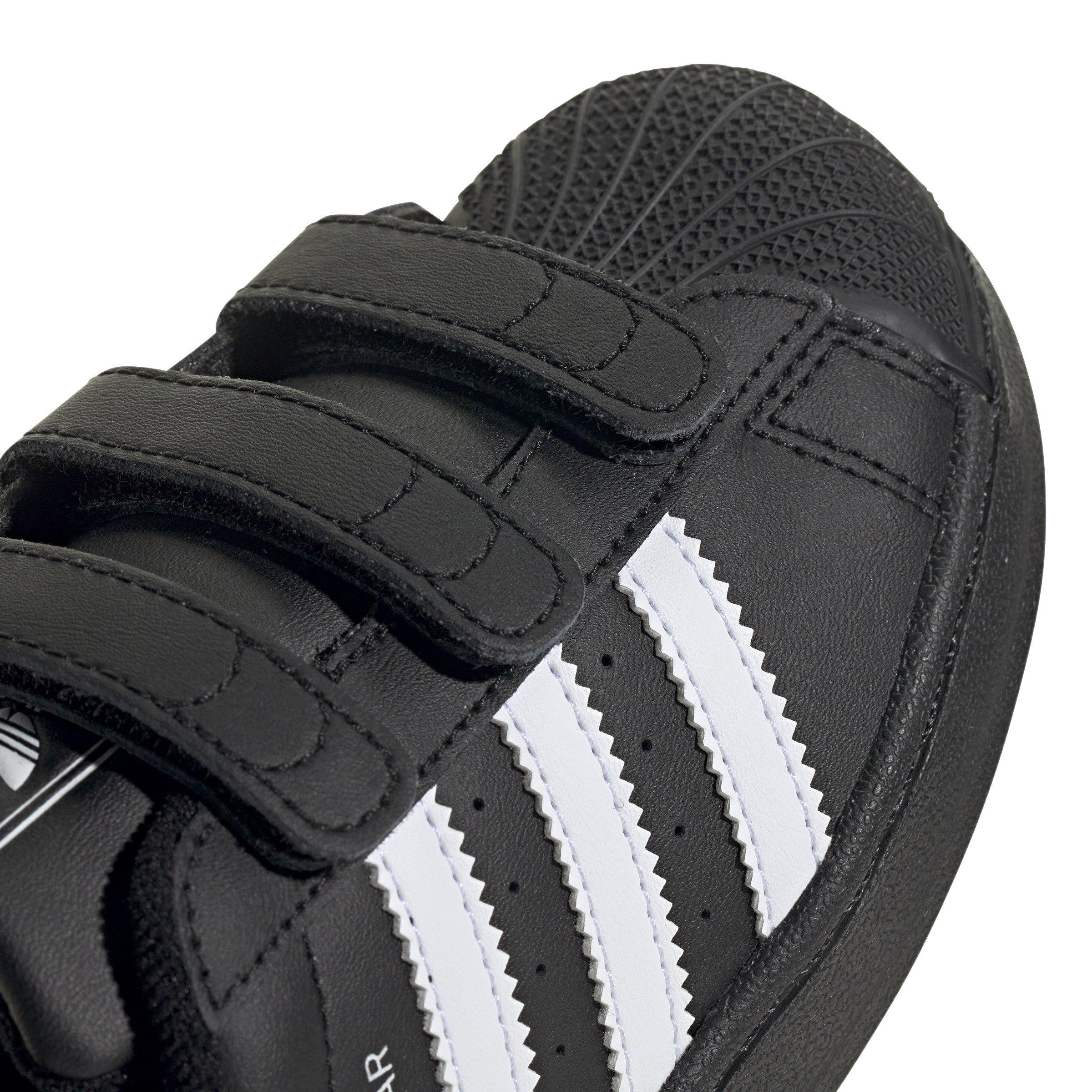 adidas Originals Superstar II Comfort Closure Preschool Boys' "Core Black/Ftwr White" Shoe