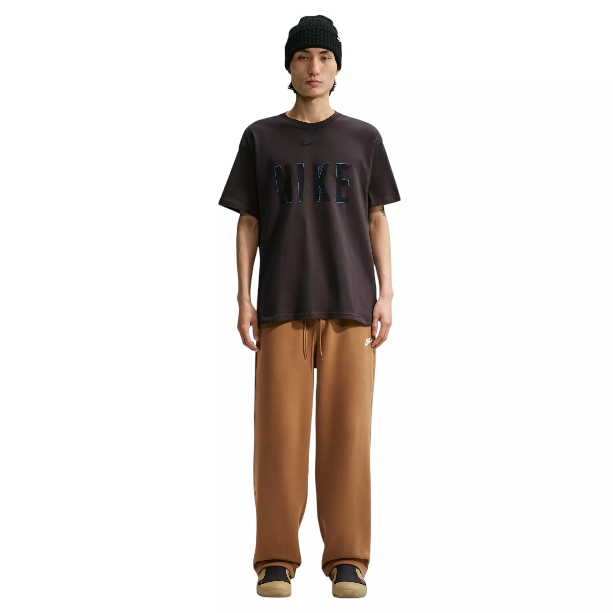 Nike Men's Sportswear Club Fleece Bungee Pants - BROWN