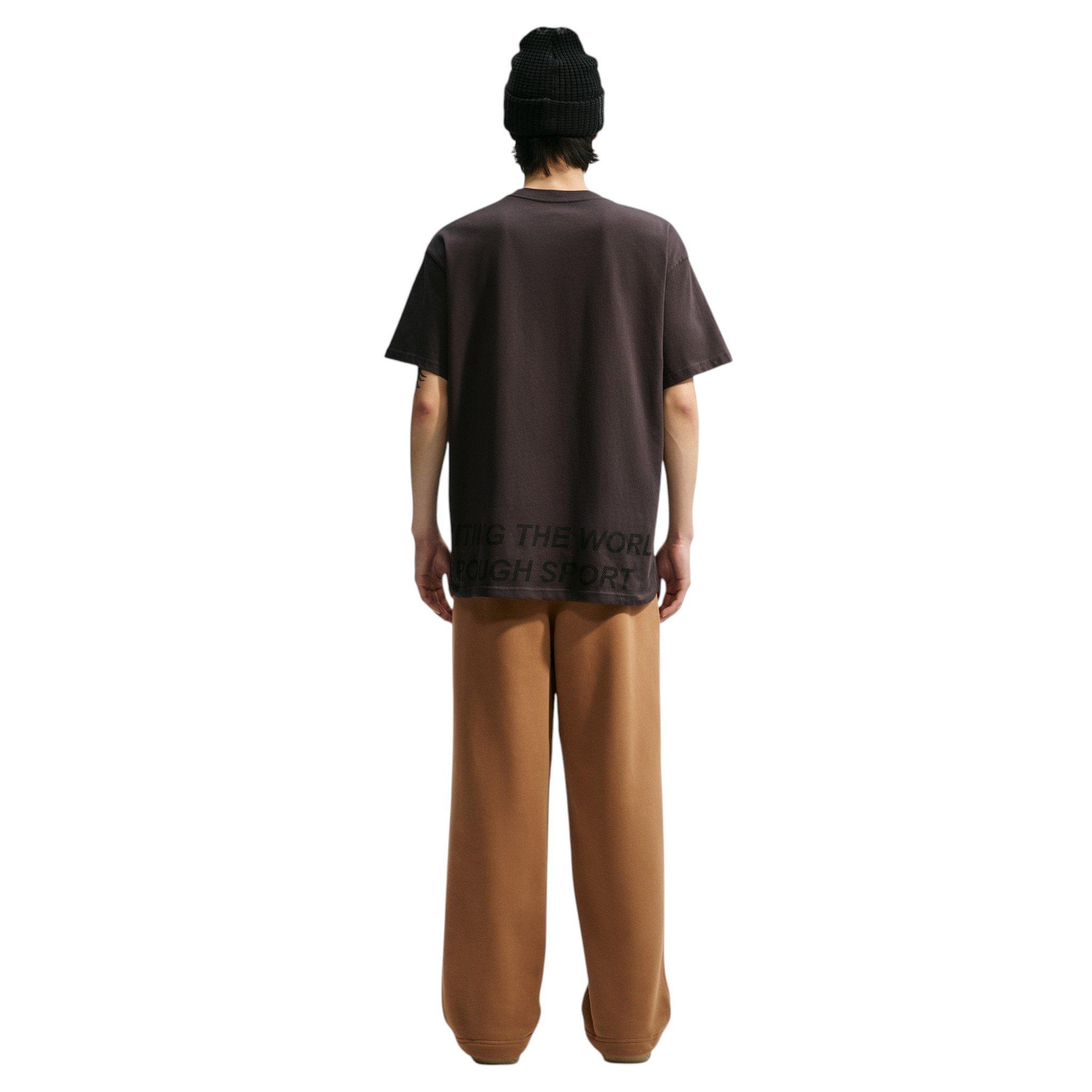 Nike Men's Sportswear Club Fleece Bungee Pants - BROWN Thumbnail View 6