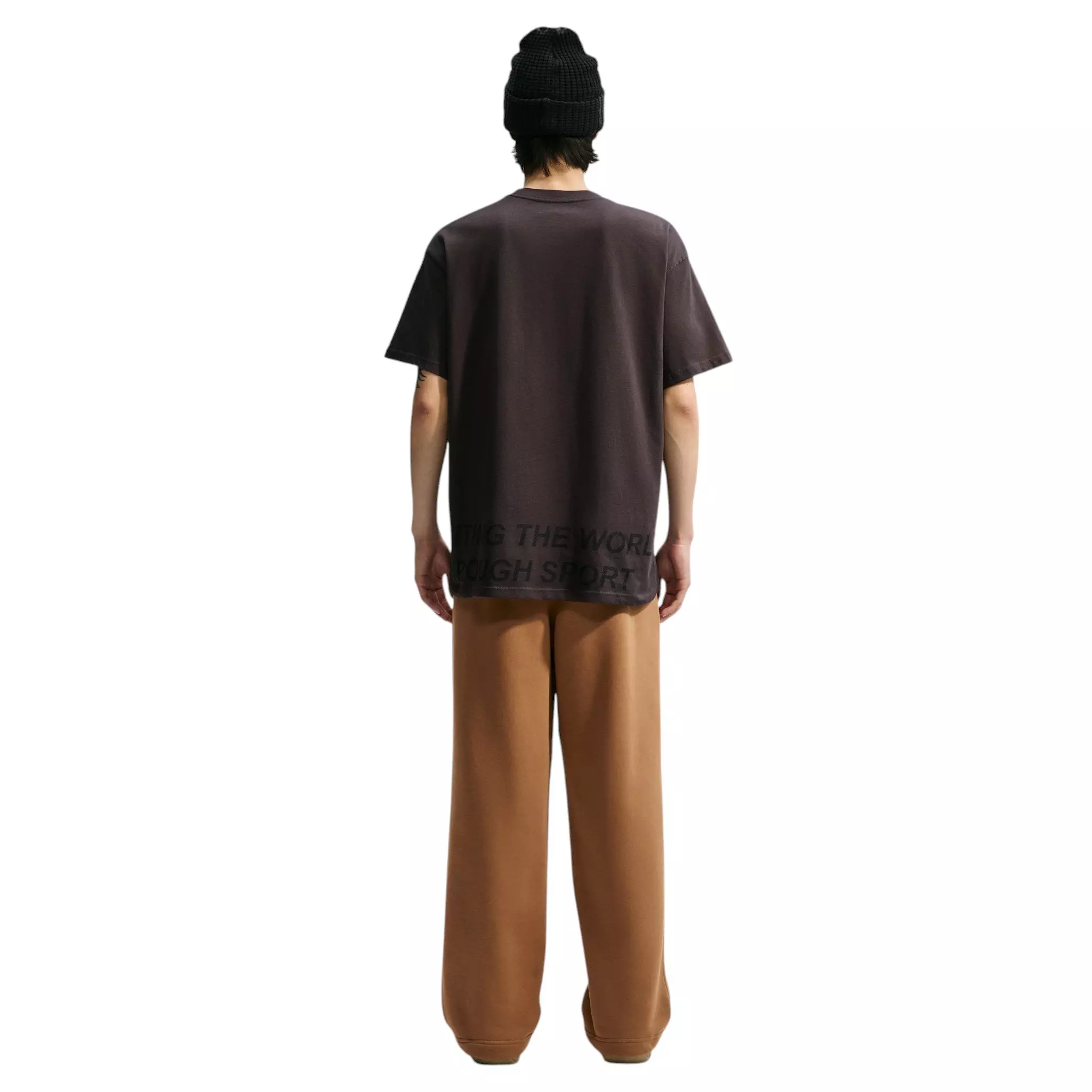 Nike Men's Sportswear Club Fleece Bungee Pants - BROWN