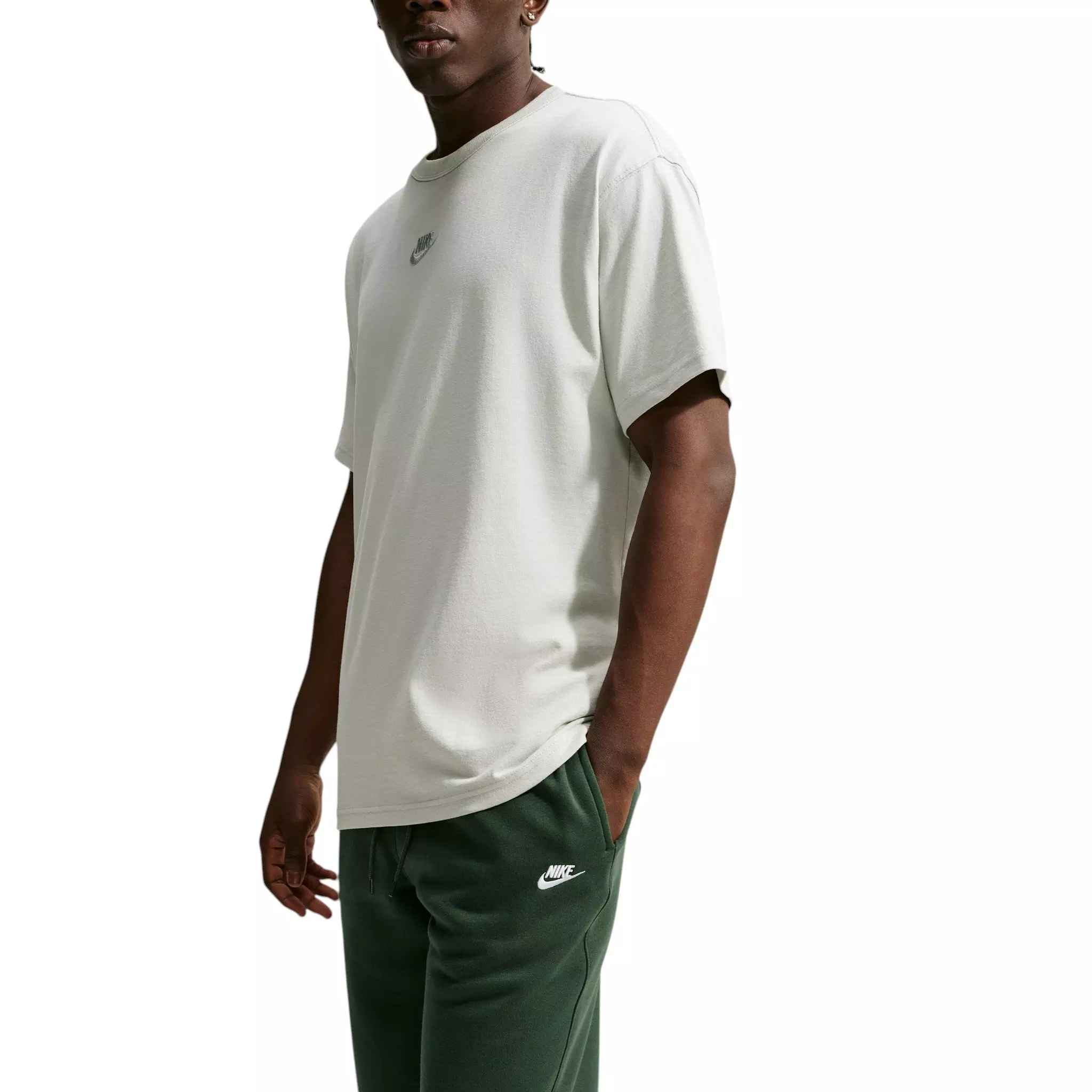 Nike Men's Sportswear Club Fleece Bungee Pants - GREEN