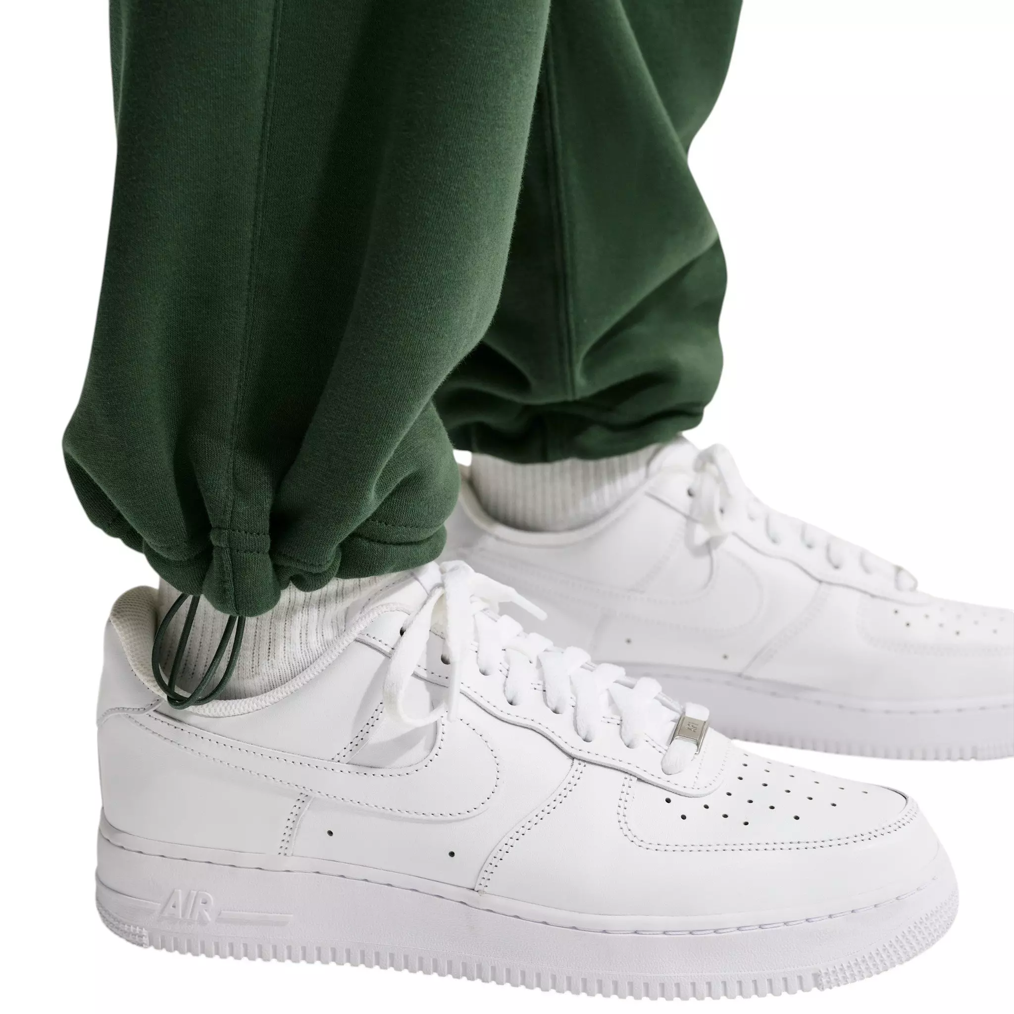 Nike Men's Sportswear Club Fleece Bungee Pants - GREEN