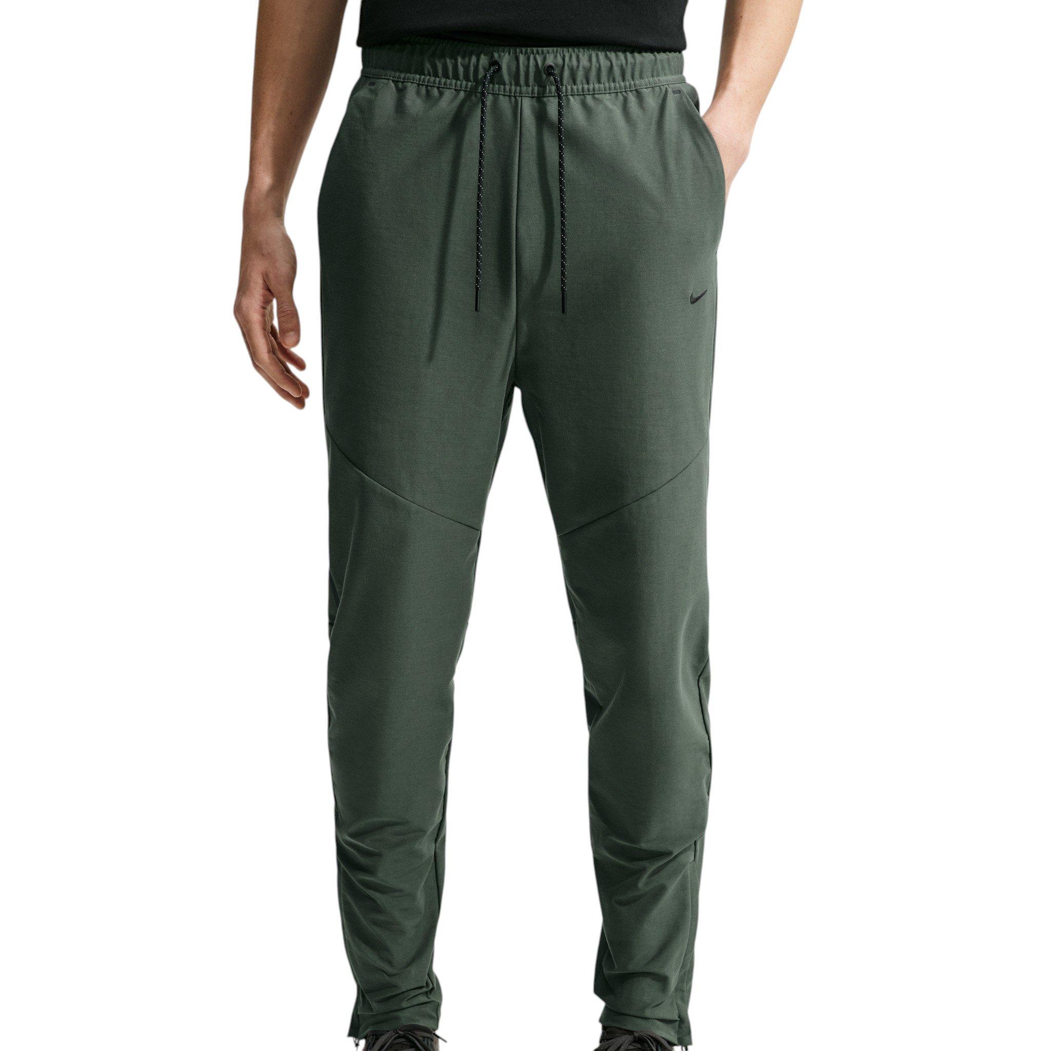 Nike Men's Tech Dri-FIT Shori Knit Pants - GREEN Thumbnail View 1