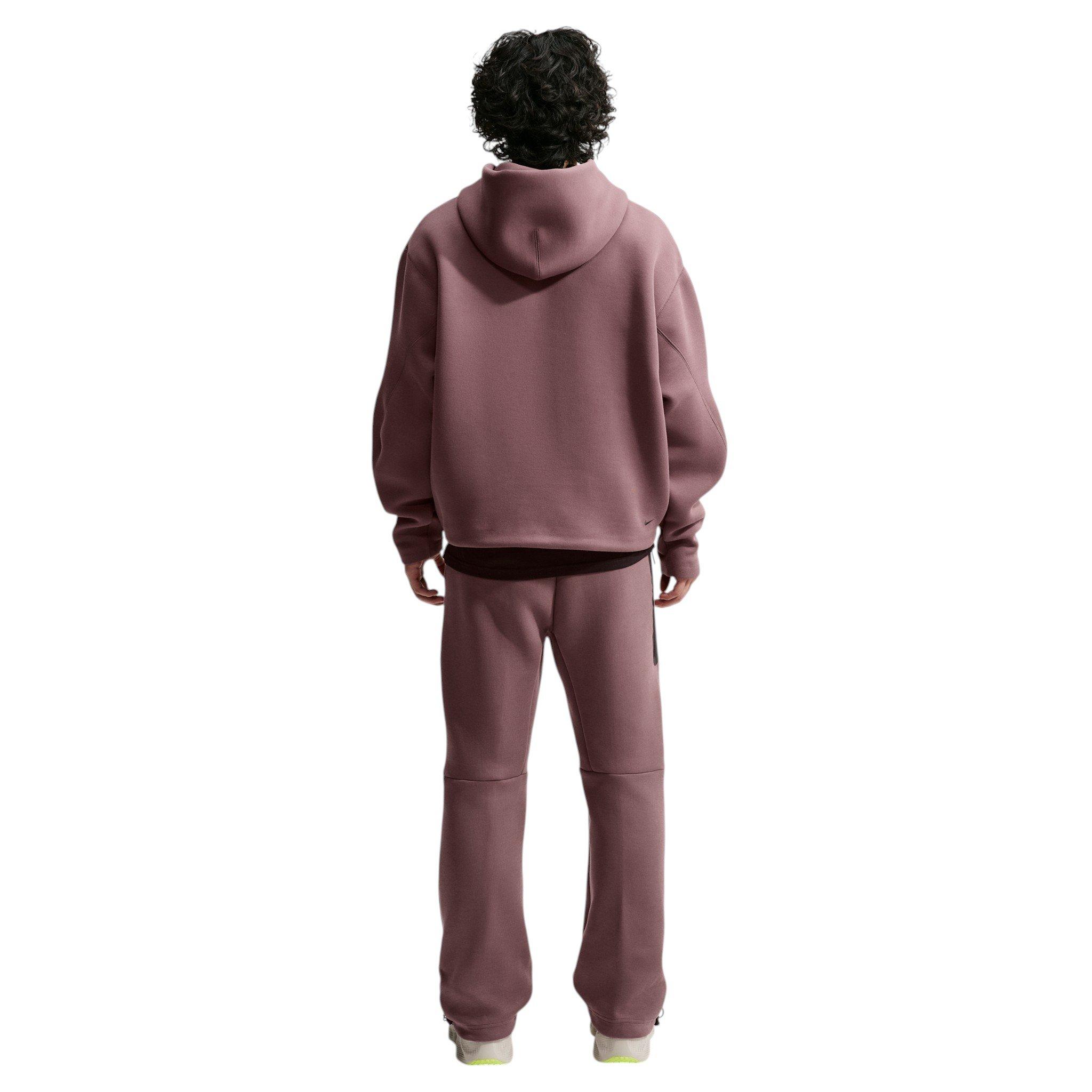 Nike Men's Tech Open-Hem Fleece Pants - PURPLE Thumbnail View 6