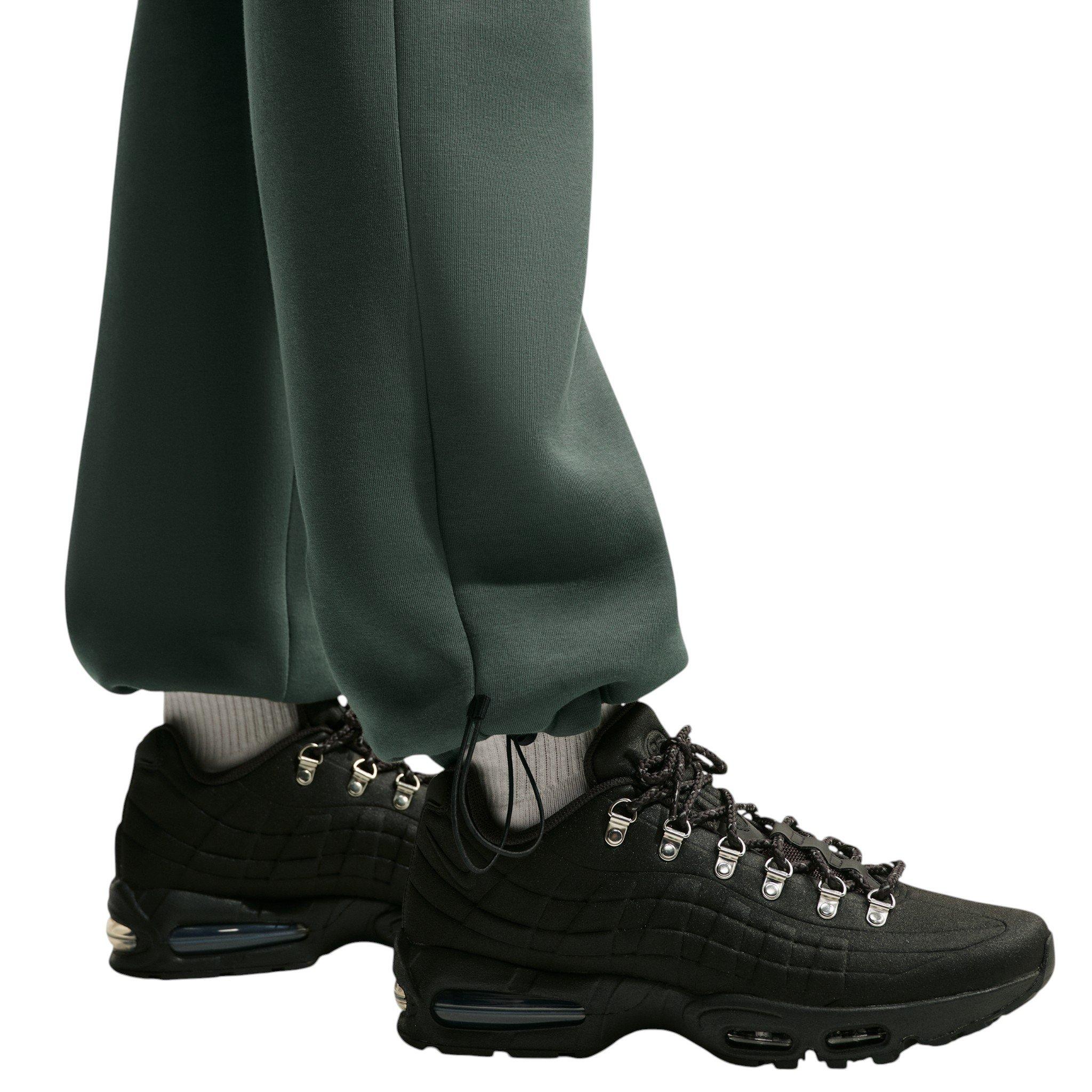 Nike Men's Tech Open-Hem Fleece Pants - GREEN