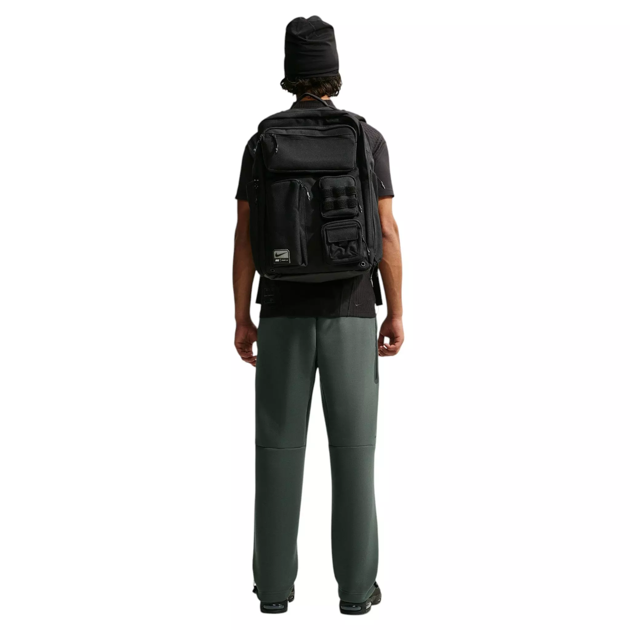 Nike Men's Tech Open-Hem Fleece Pants - GREEN
